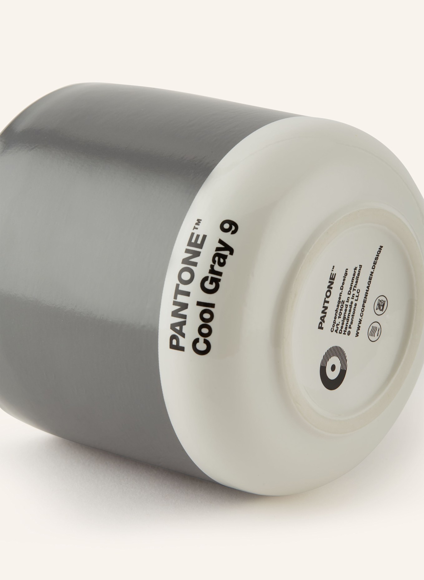 PANTONE Latte-Thermobecher, Farbe: GRAU (Bild 3)