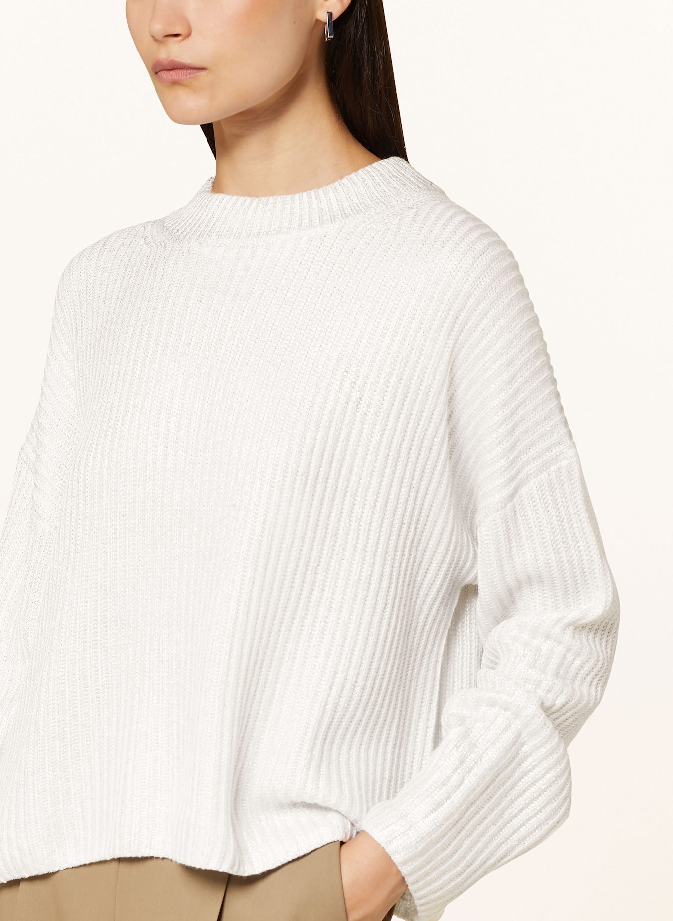 MARC AUREL Pullover: HELLGRAU