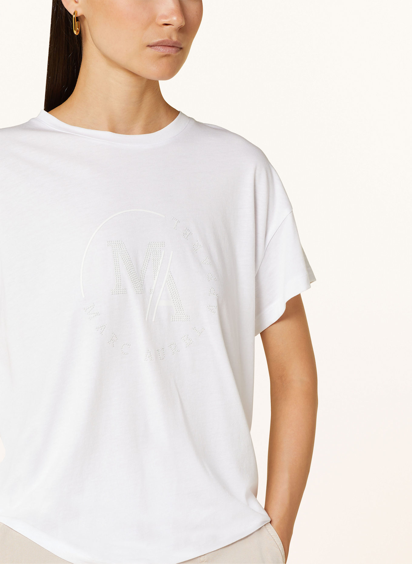 MARC AUREL T-shirt: WHITE