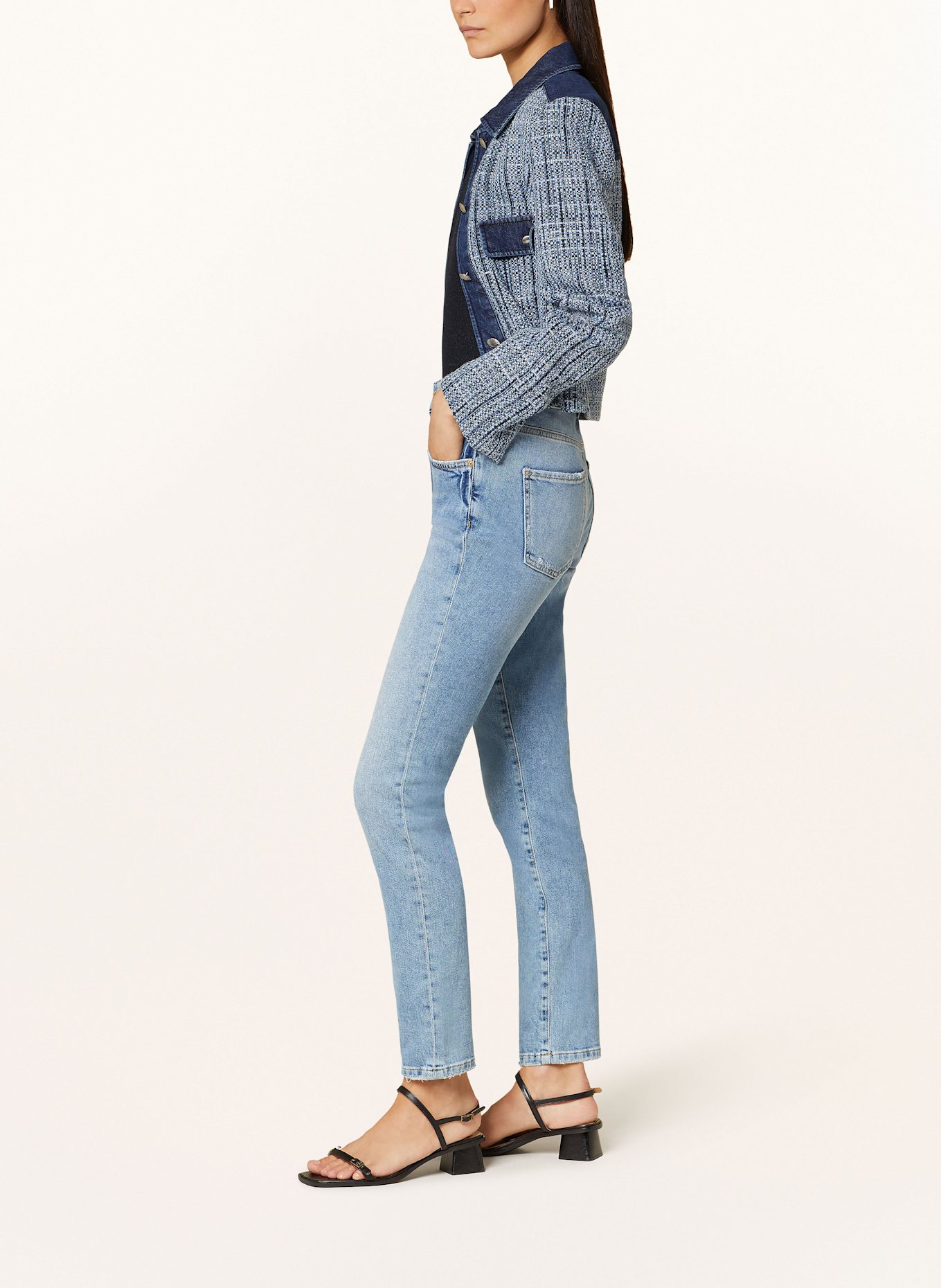 MARC AUREL Straight Jeans, Farbe: 14300 blue denim (Bild 4)