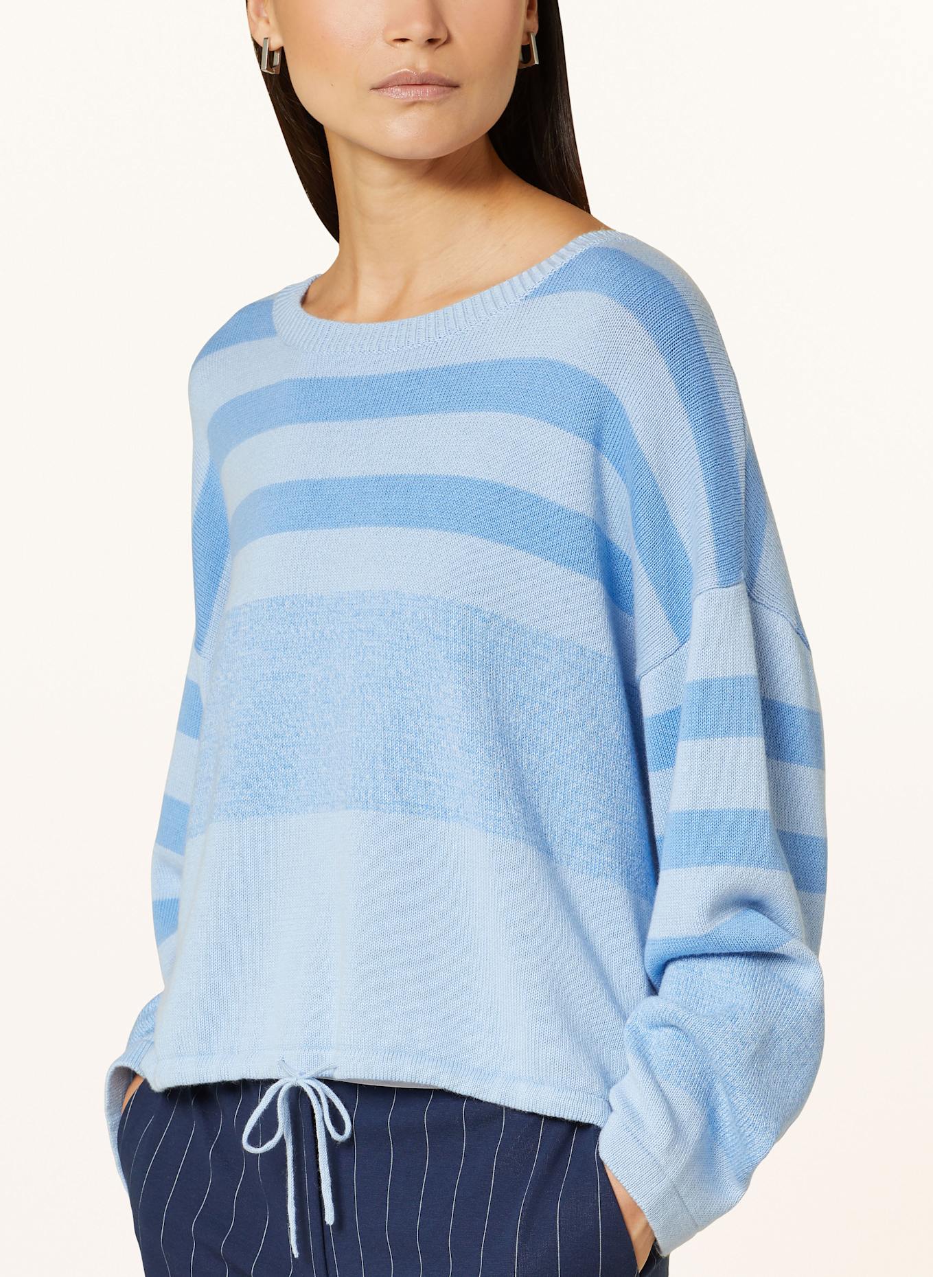 MARC AUREL Pullover: HELLBLAU / BLAU