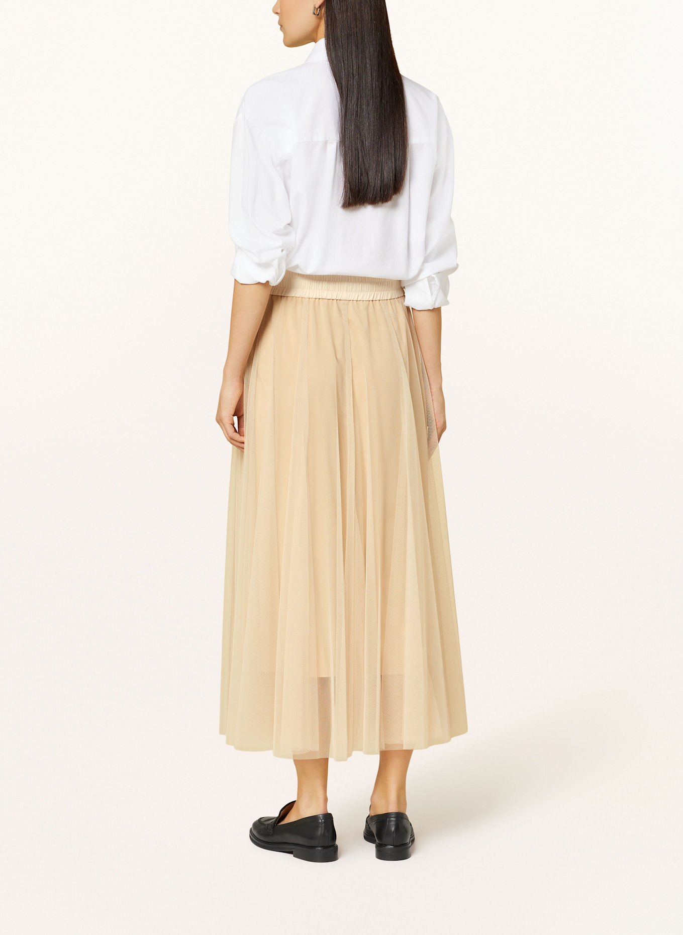 MARC AUREL Tüllrock: BEIGE