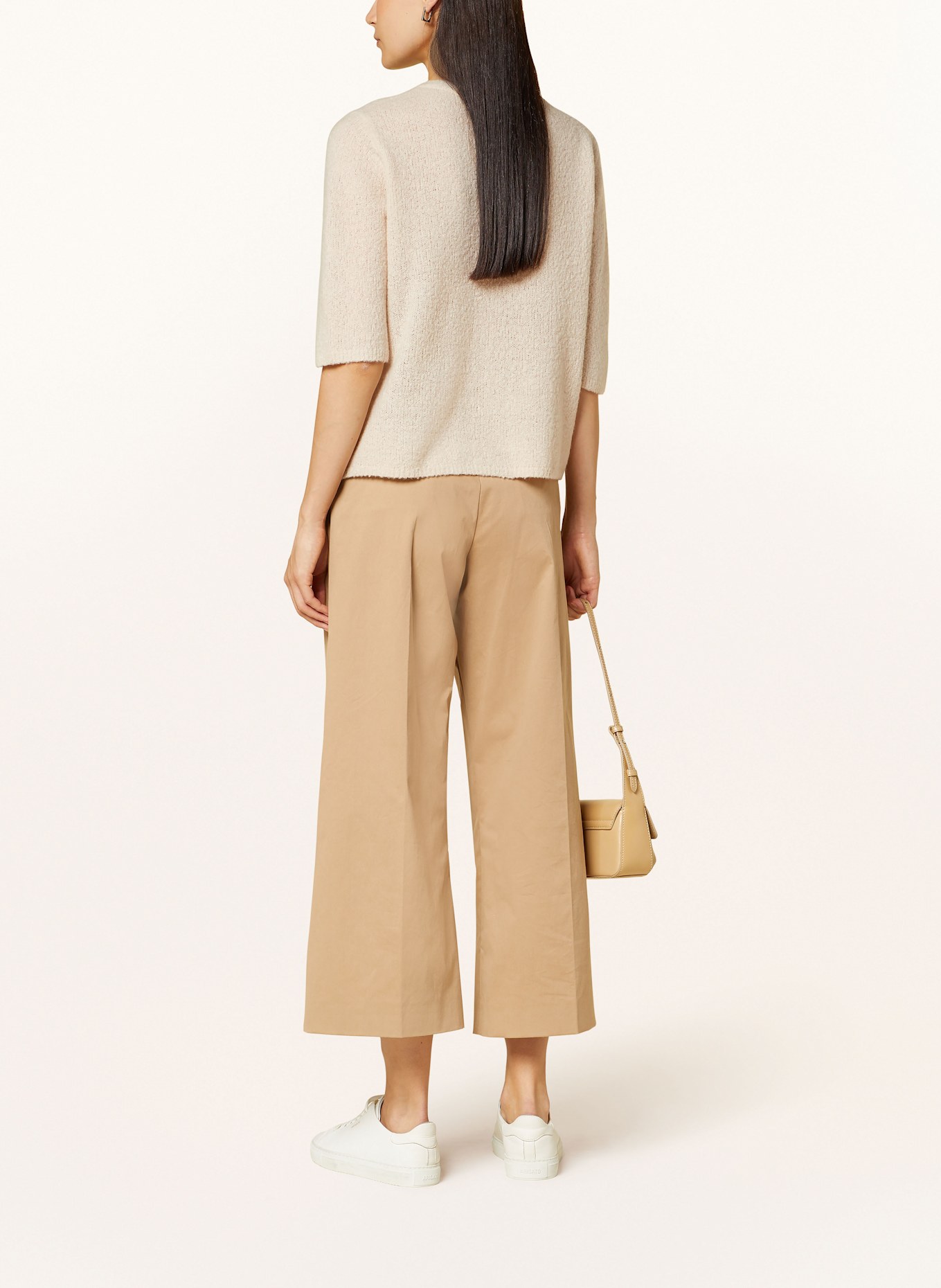 (THE MERCER) N.Y. Strickjacke mit 3/4-Arm: NUDE