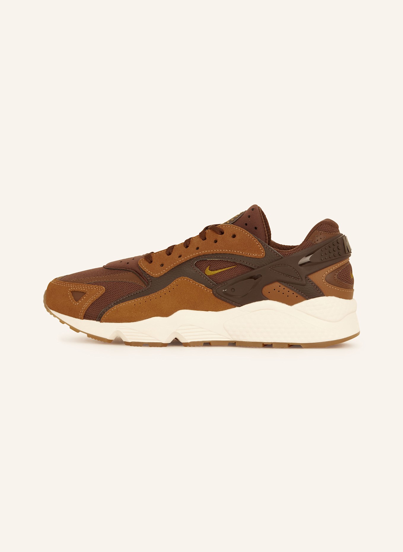 Nike AIR HUARACHE RUNNER sneakers in brown cognac dark brown