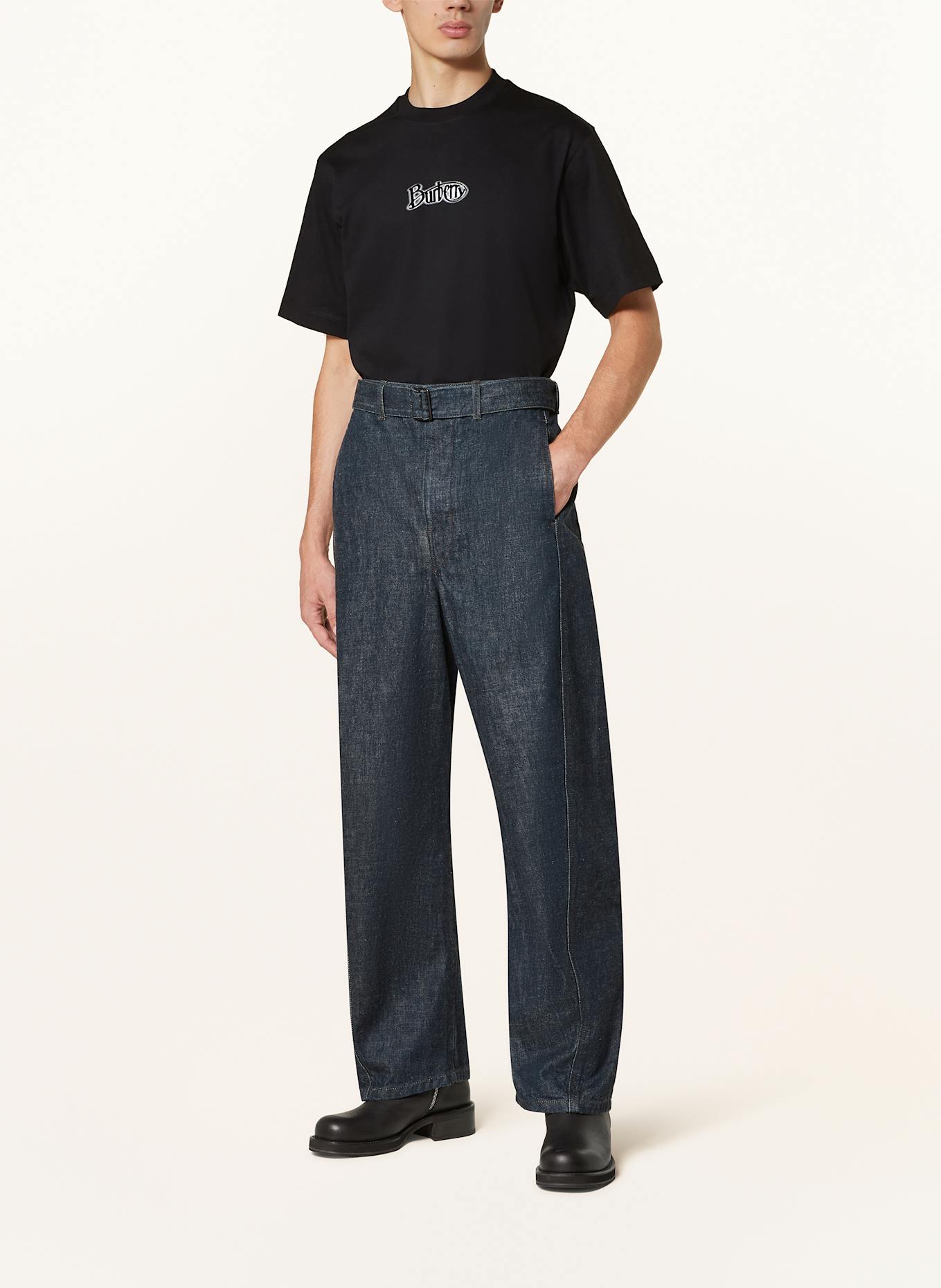 BURBERRY T-shirt: CZARNY