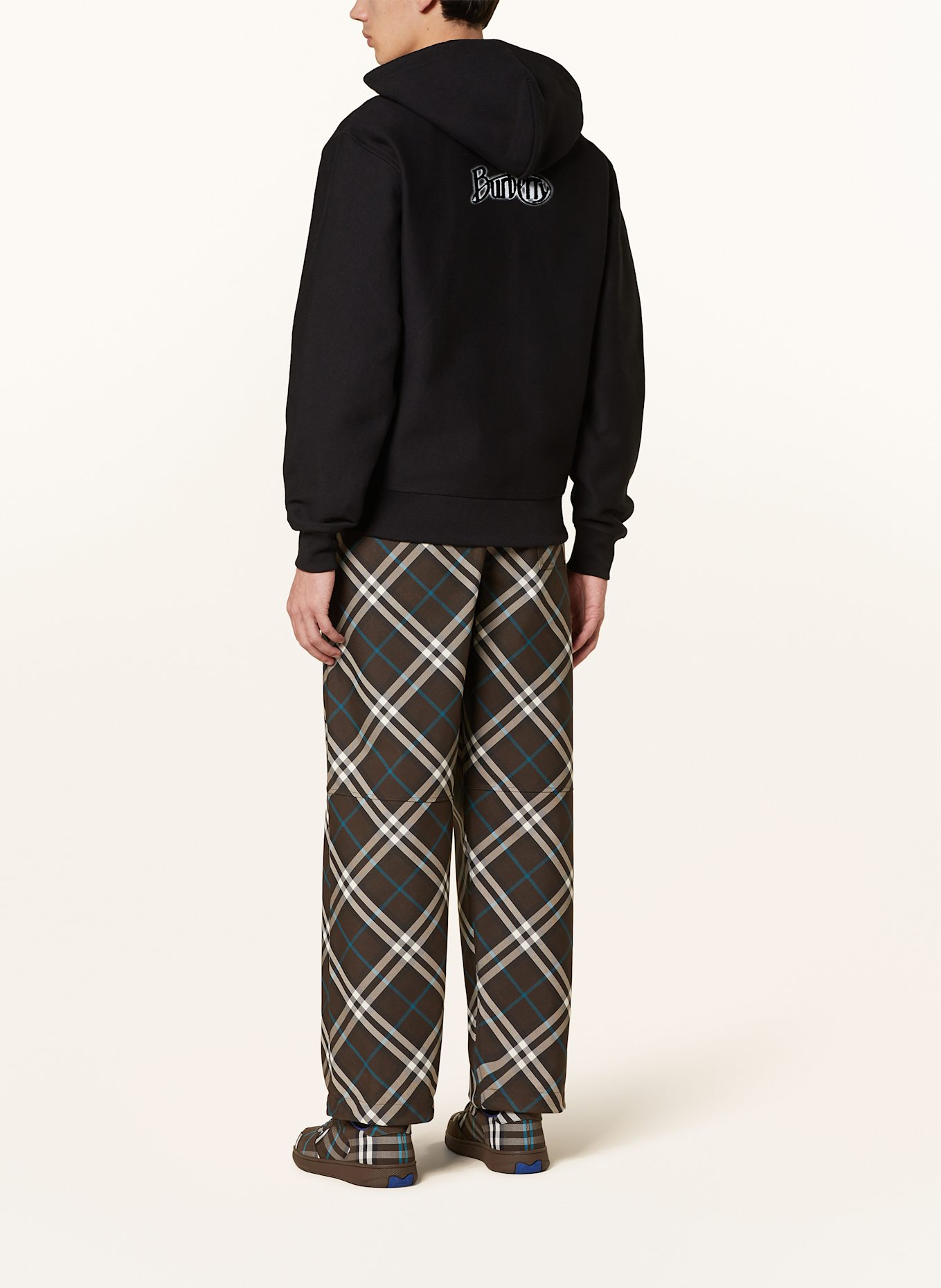 Burberry sweat jacket outlet
