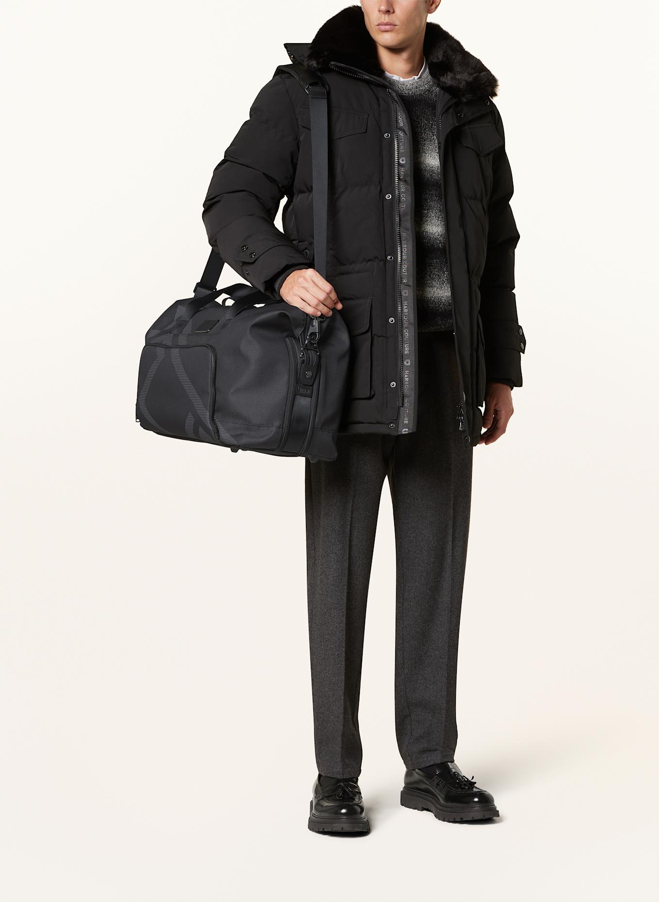TUMI ALPHA DOUBLE EXPANSION TRAVEL travel bag, Color: BLACK/ GRAY (Image 7)