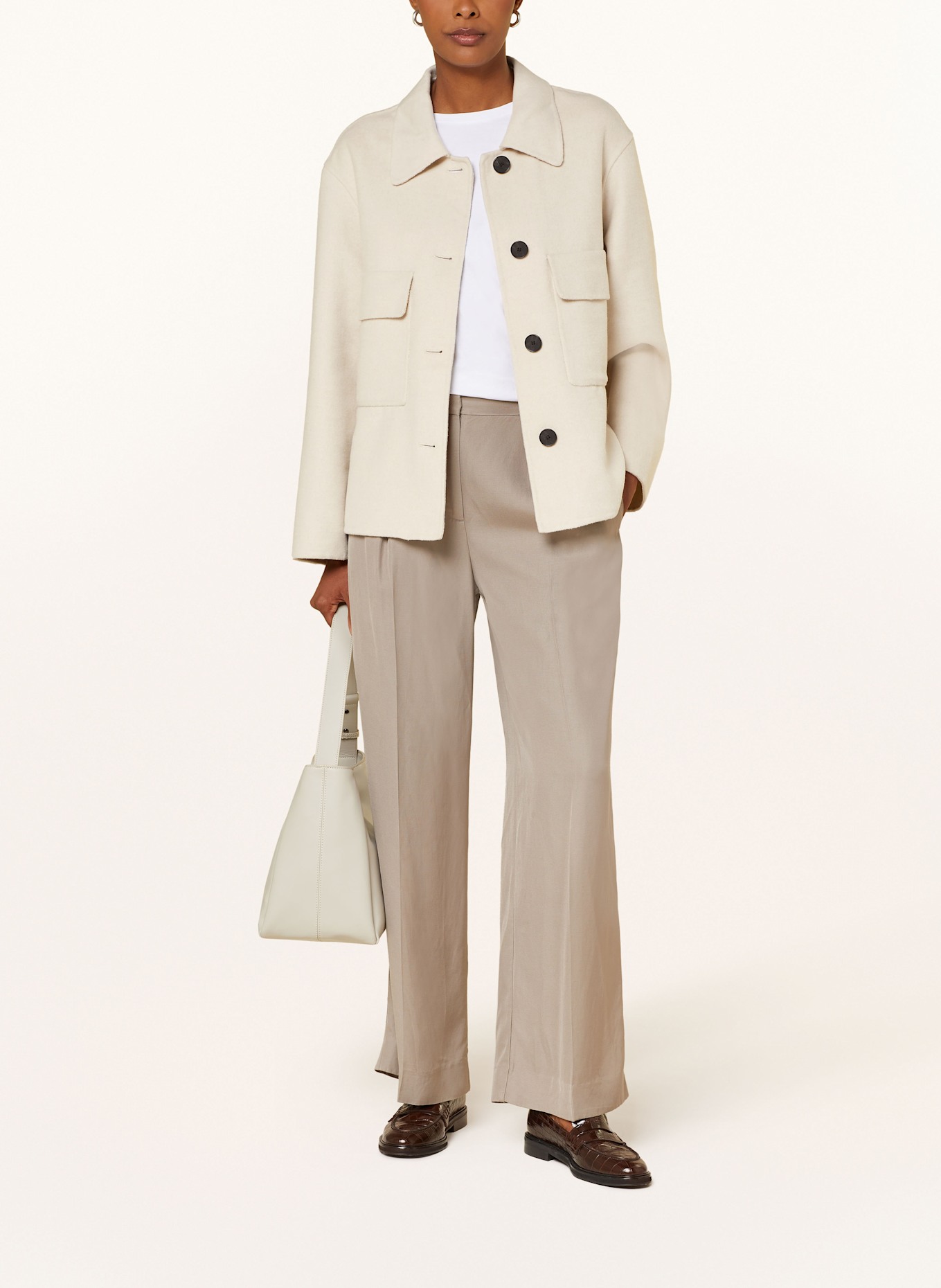 comma Overjacket: BEIGE