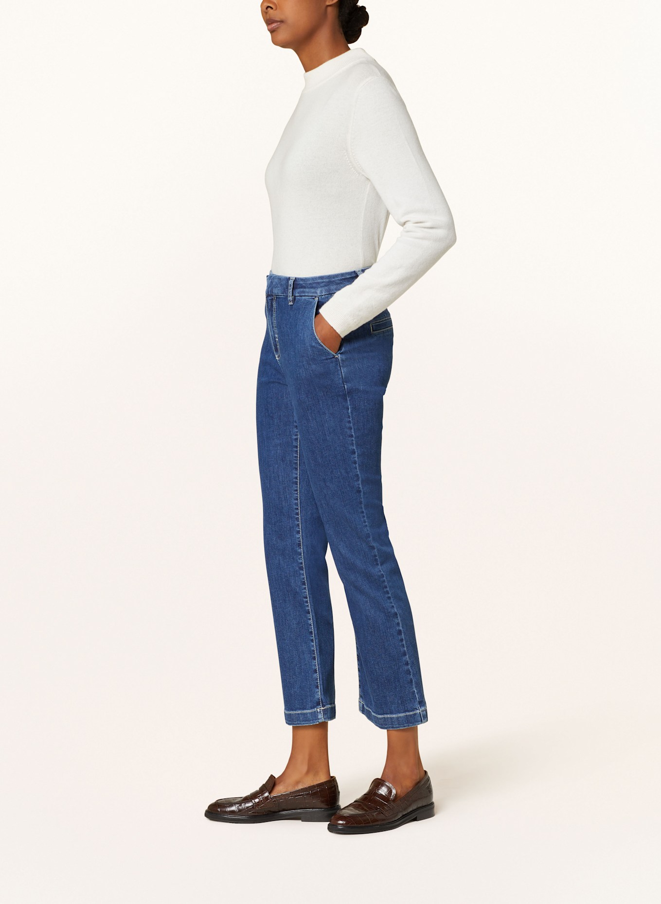 comma 7/8 džíny: 55Z2 BLUE