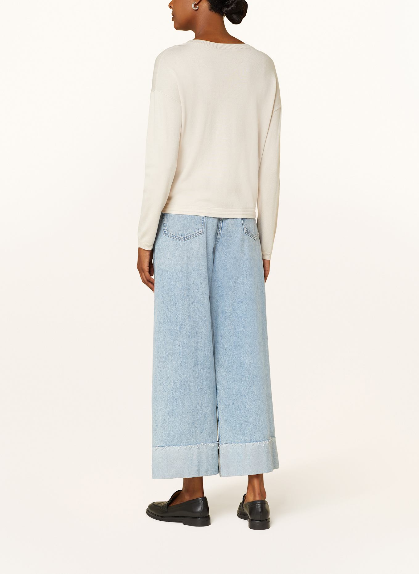comma Pullover: HELLBRAUN