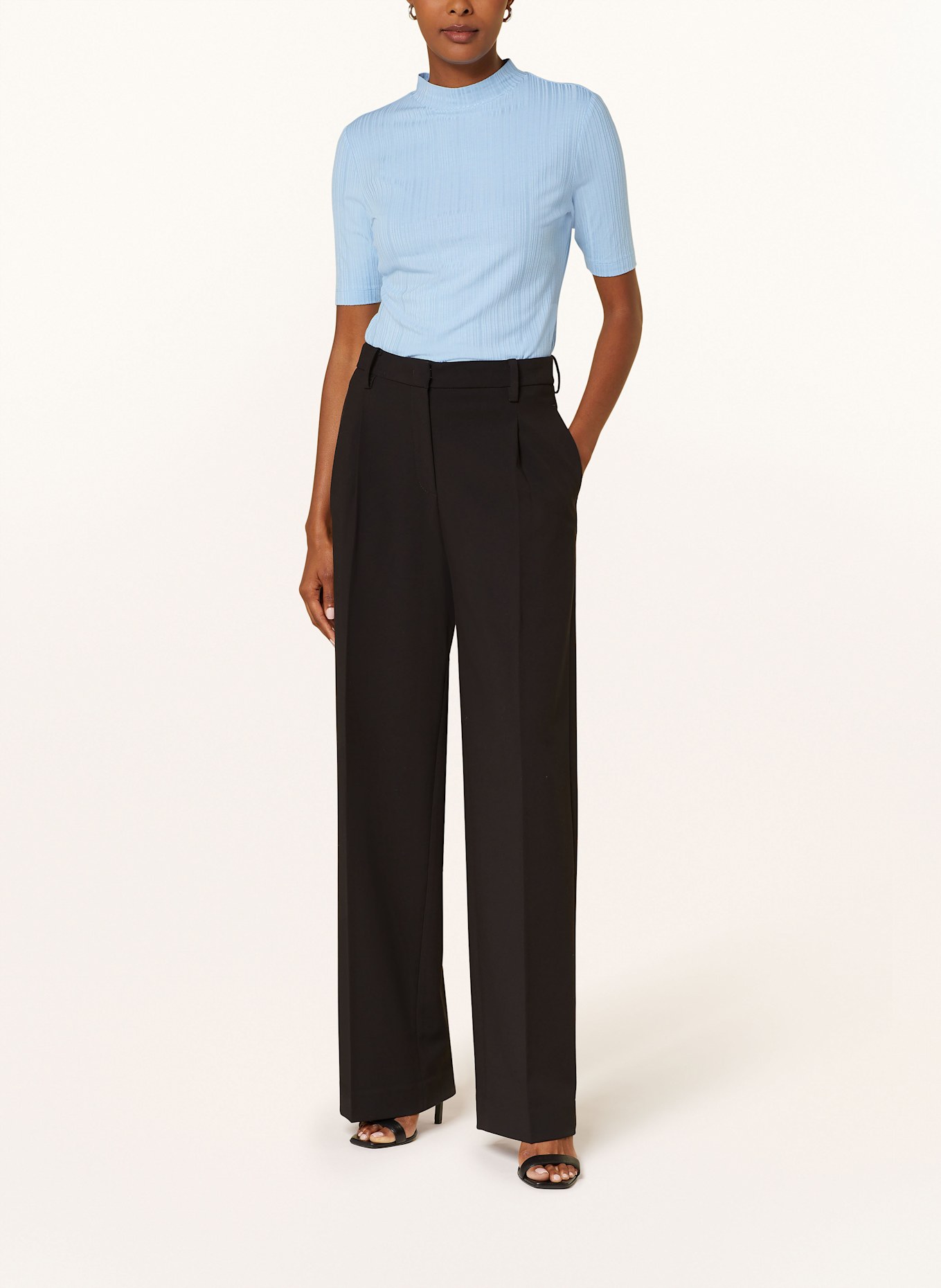 comma T-Shirt: HELLBLAU