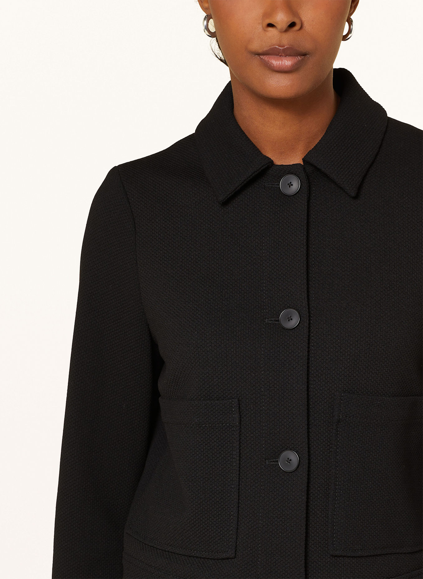 comma Kastenjacke, Farbe: SCHWARZ (Bild 4)