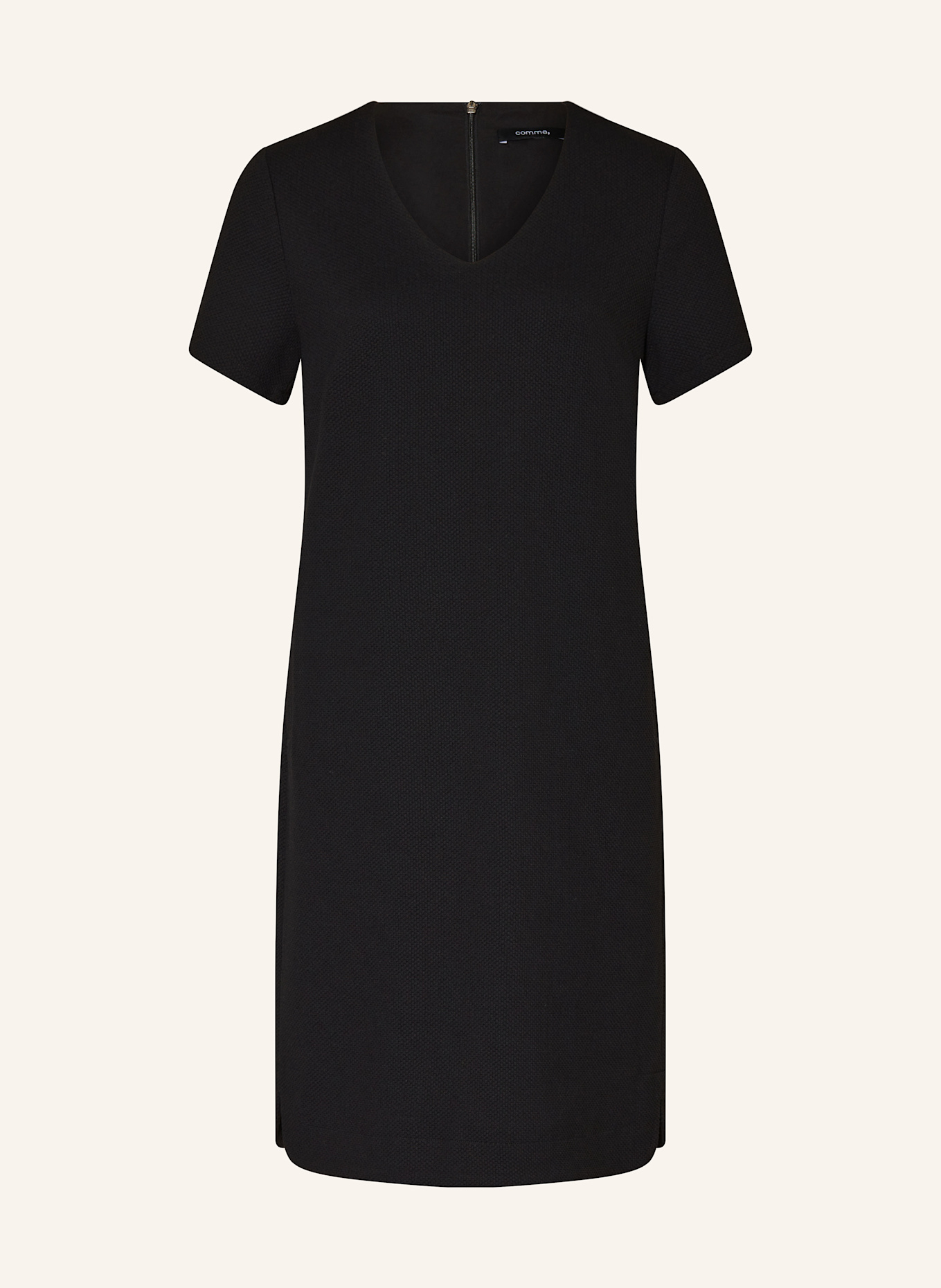 comma Kleid: SCHWARZ