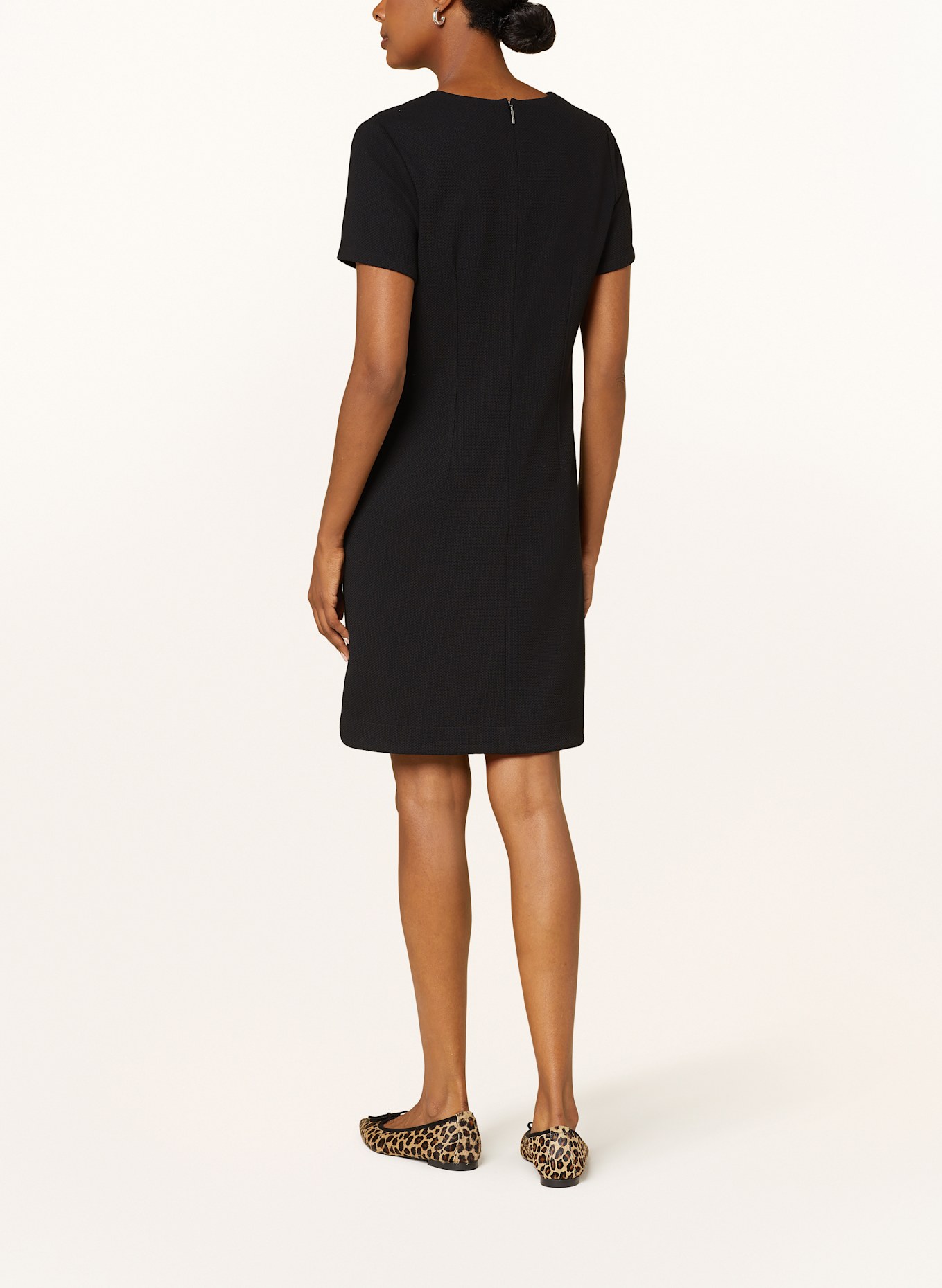 comma Kleid: SCHWARZ