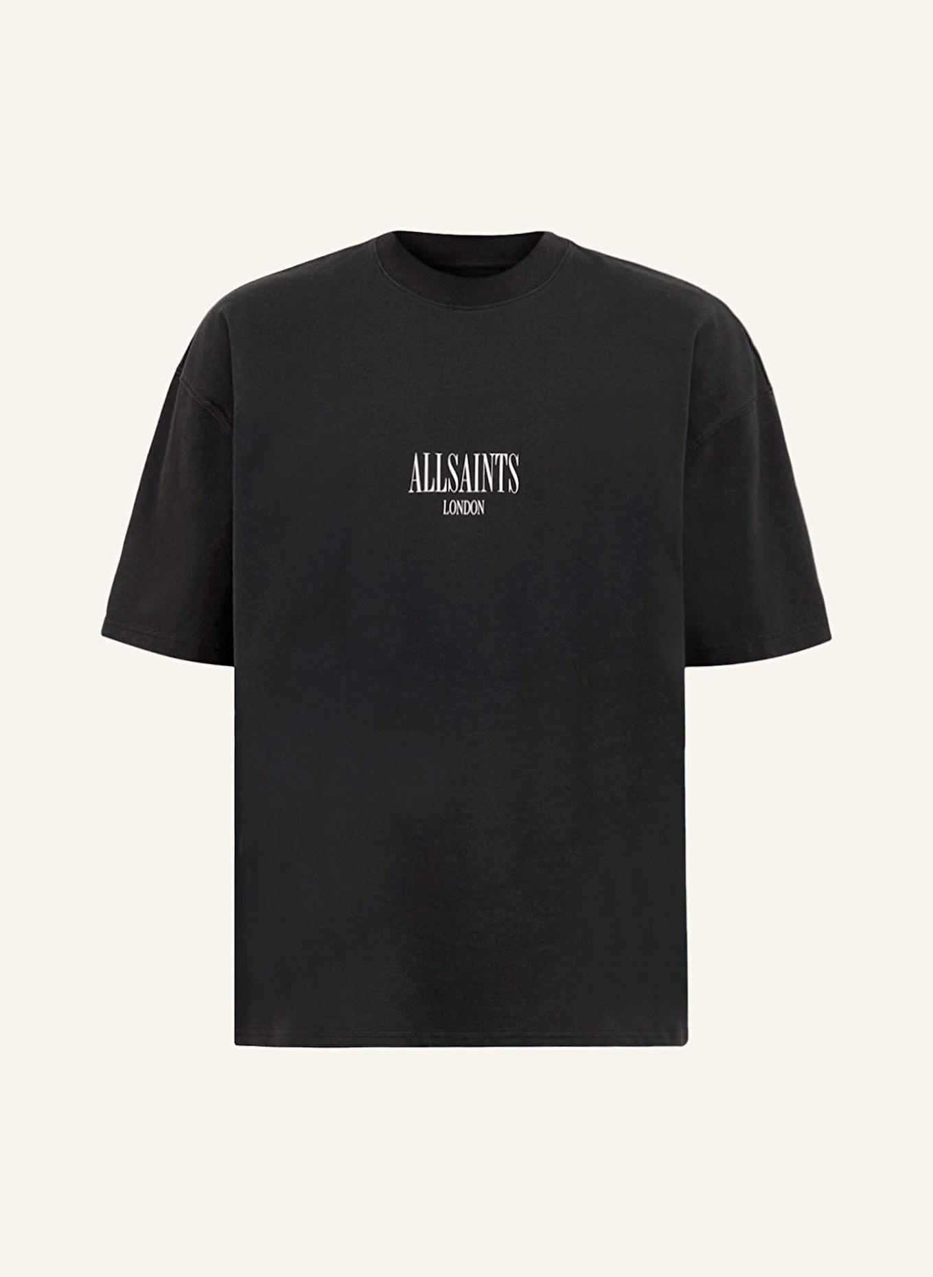 ALLSAINTS T-shirt TWILIGHT, Color: BLACK (Image 1)