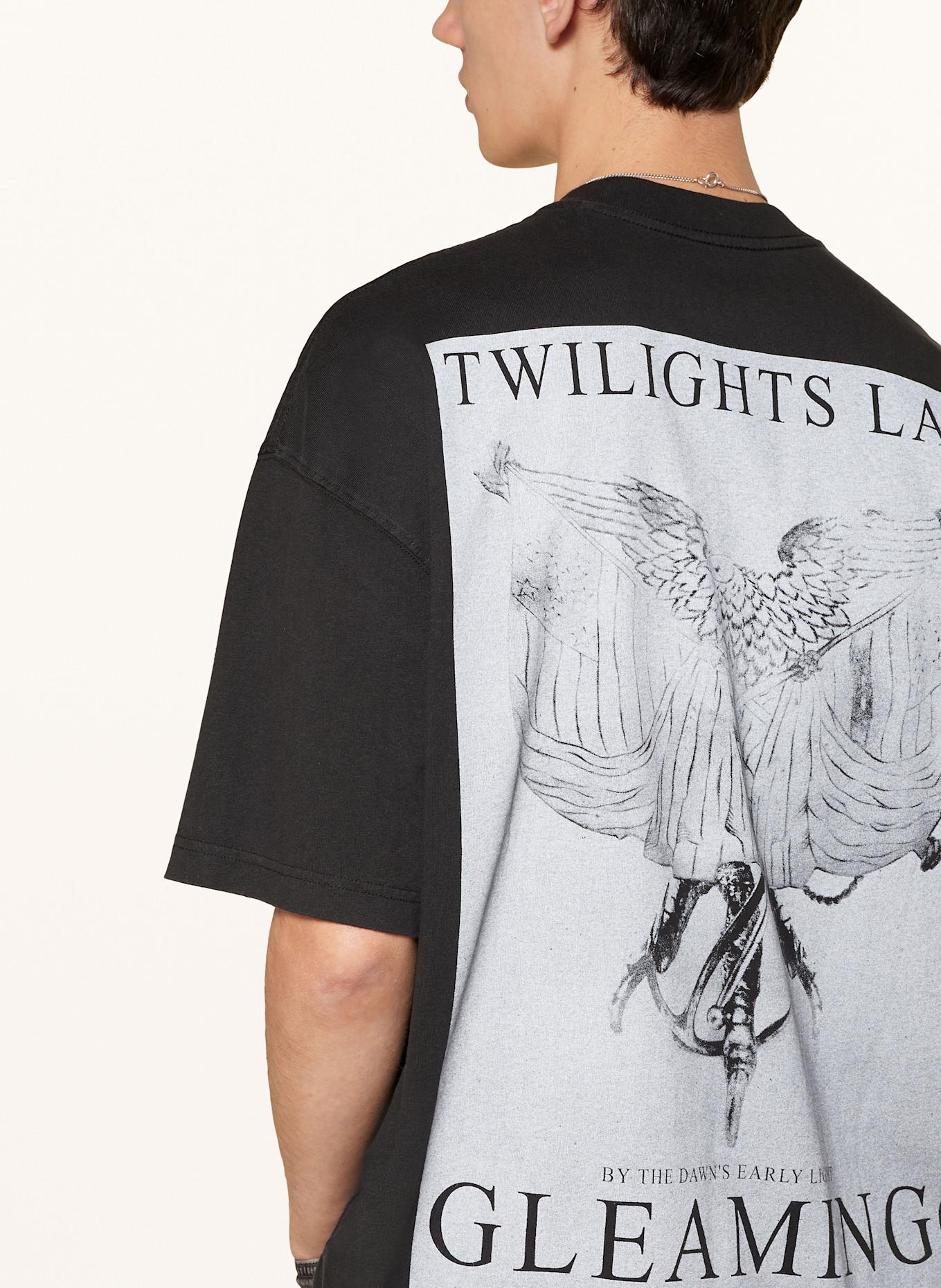 ALLSAINTS T-shirt TWILIGHT, Color: BLACK (Image 4)