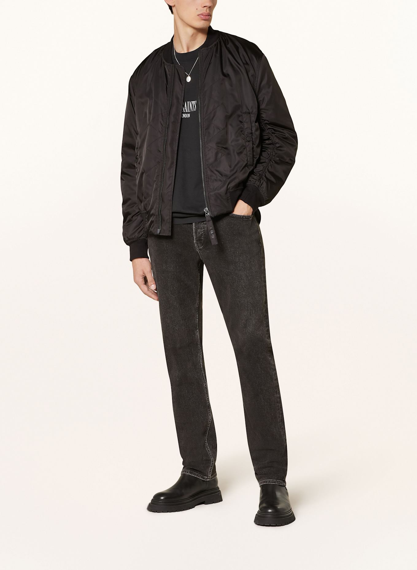 ALLSAINTS Jeans IGGY Regular Fit: 162 Washed Black
