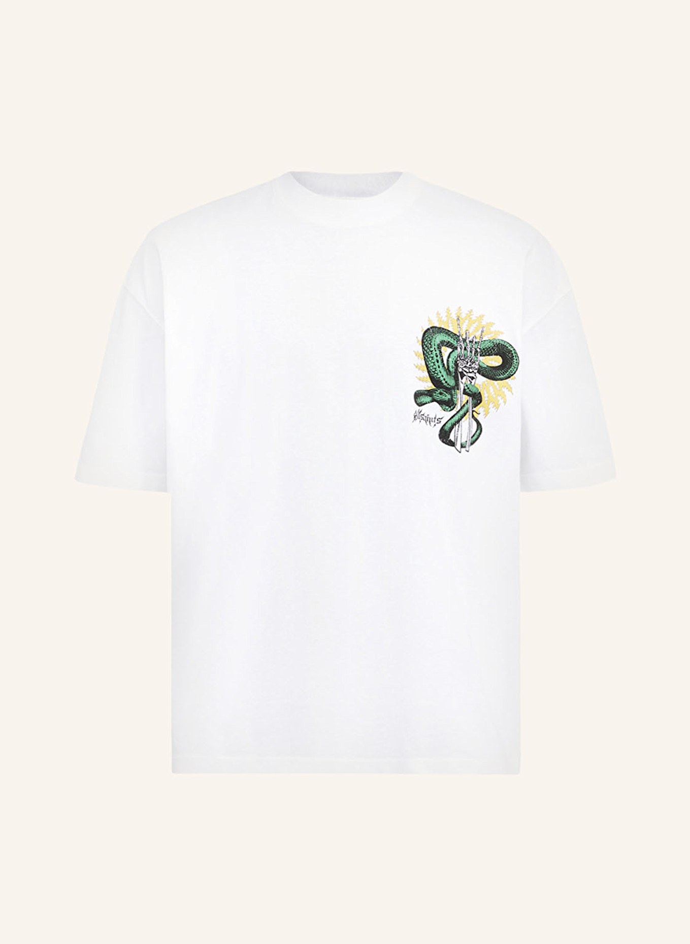 ALLSAINTS T-shirt KRAIT, Color: WHITE (Image 1)