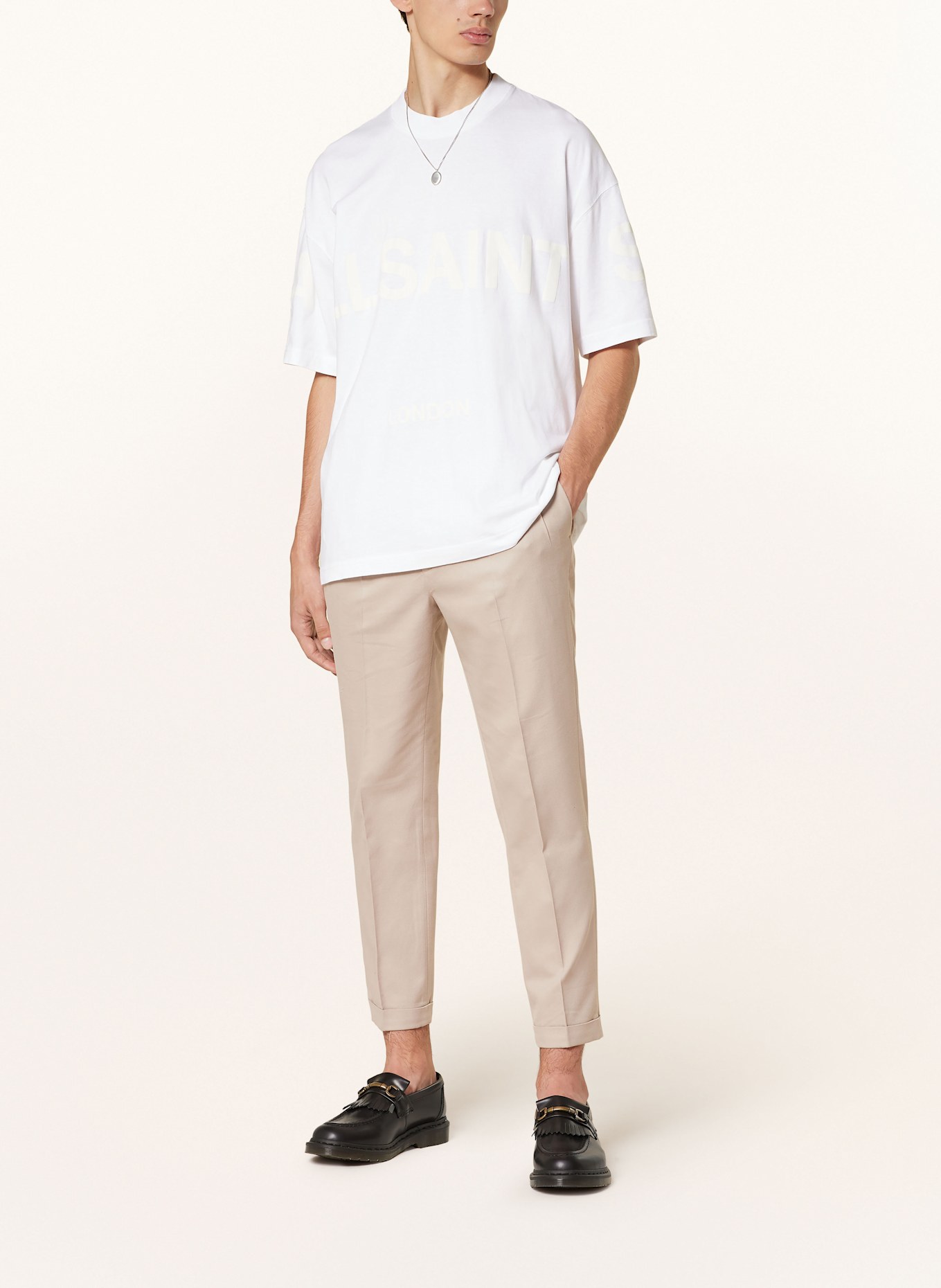 ALLSAINTS T-shirt BIGGY: WHITE