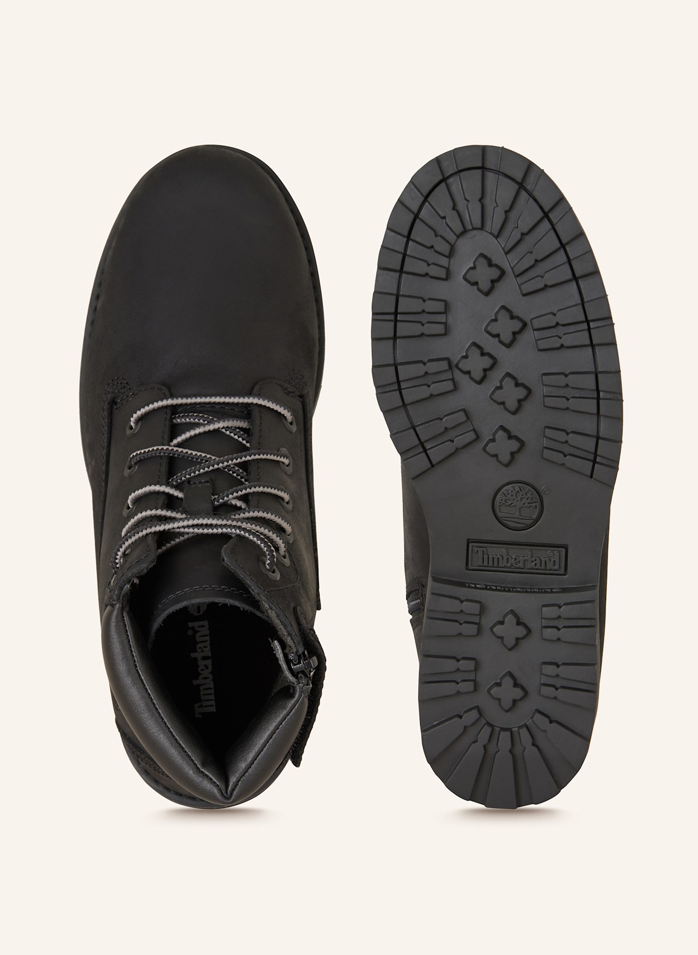 Timberland Schnurboots in schwarz