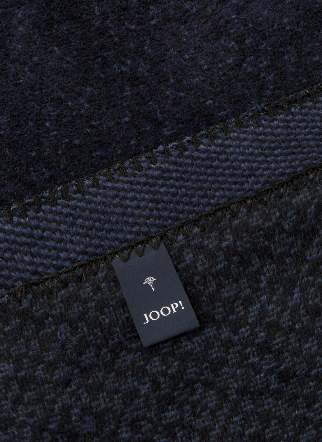 JOOP! Plaid JOOP! DECOR: DUNKELBLAU