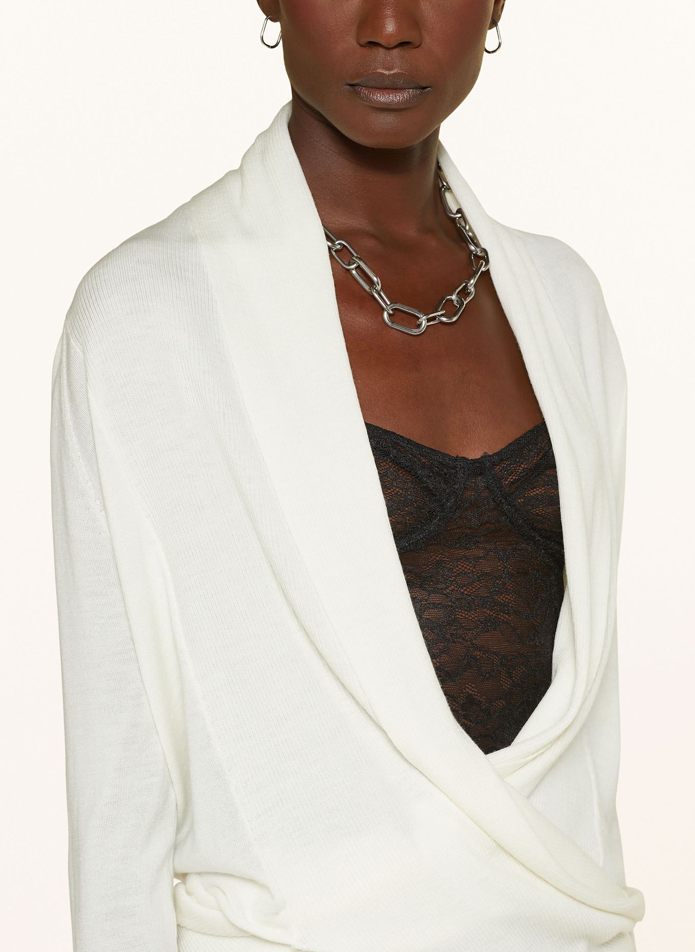 ALLSAINTS Strickhülle WASSON: ECRU