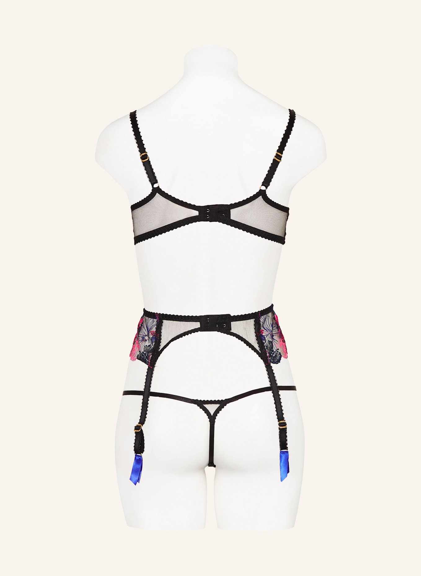 Agent Provocateur Bügel-BH ZURI: SCHWARZ/ ROT/ BLAU