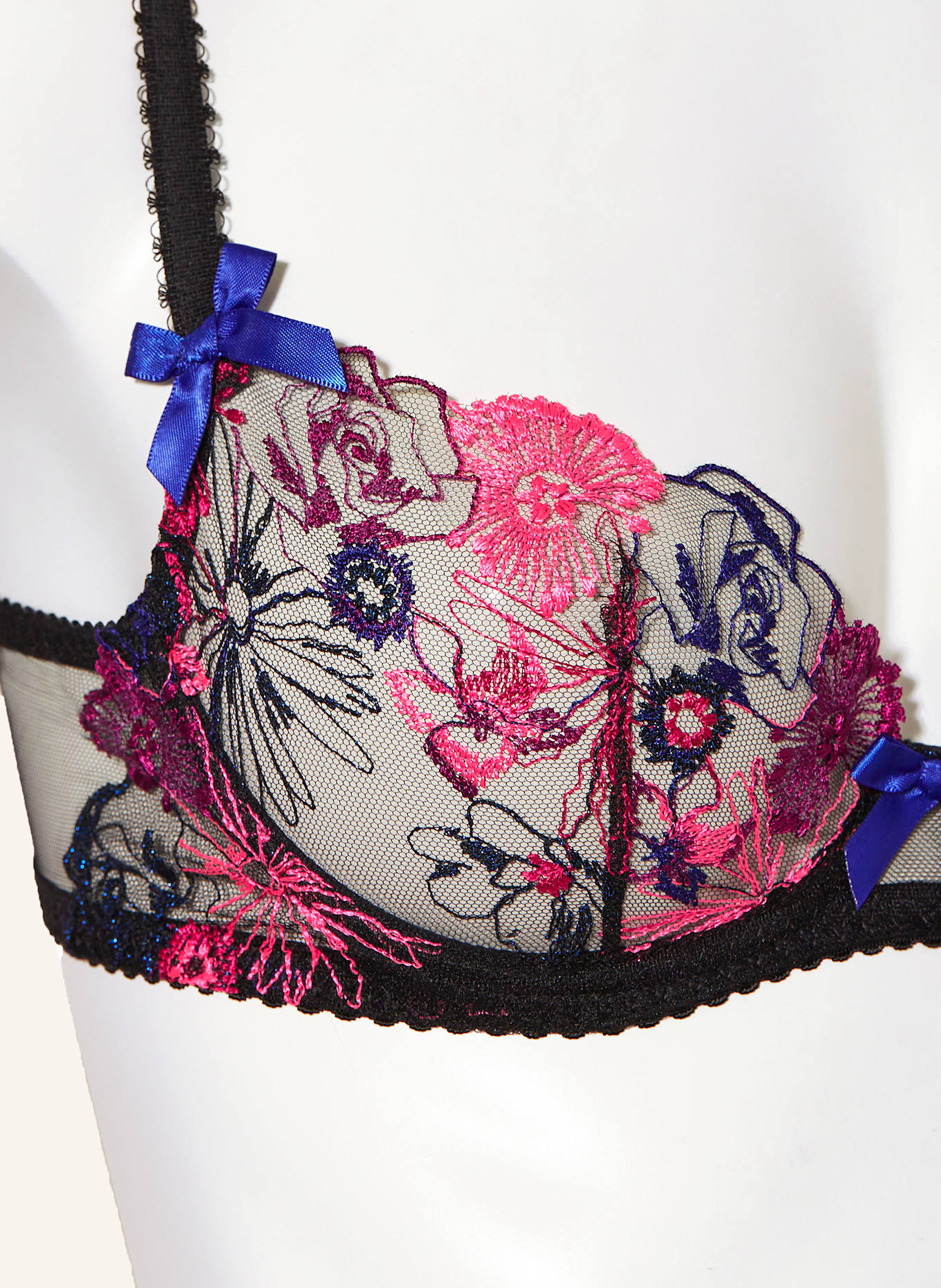 Agent Provocateur Bügel-BH ZURI: SCHWARZ/ ROT/ BLAU