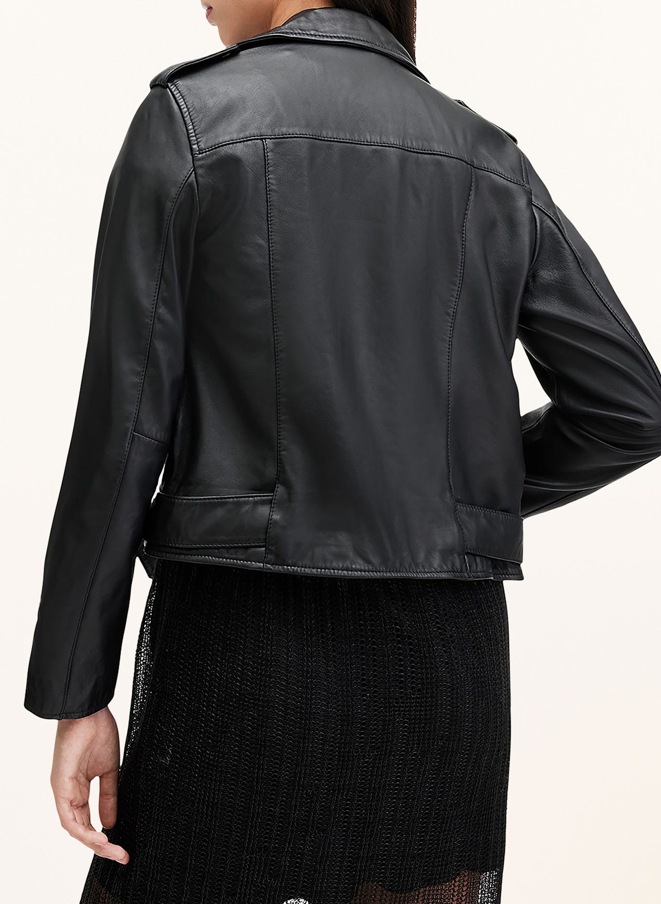 ALLSAINTS Lederjacke BALFERN, Farbe: SCHWARZ (Bild 3)