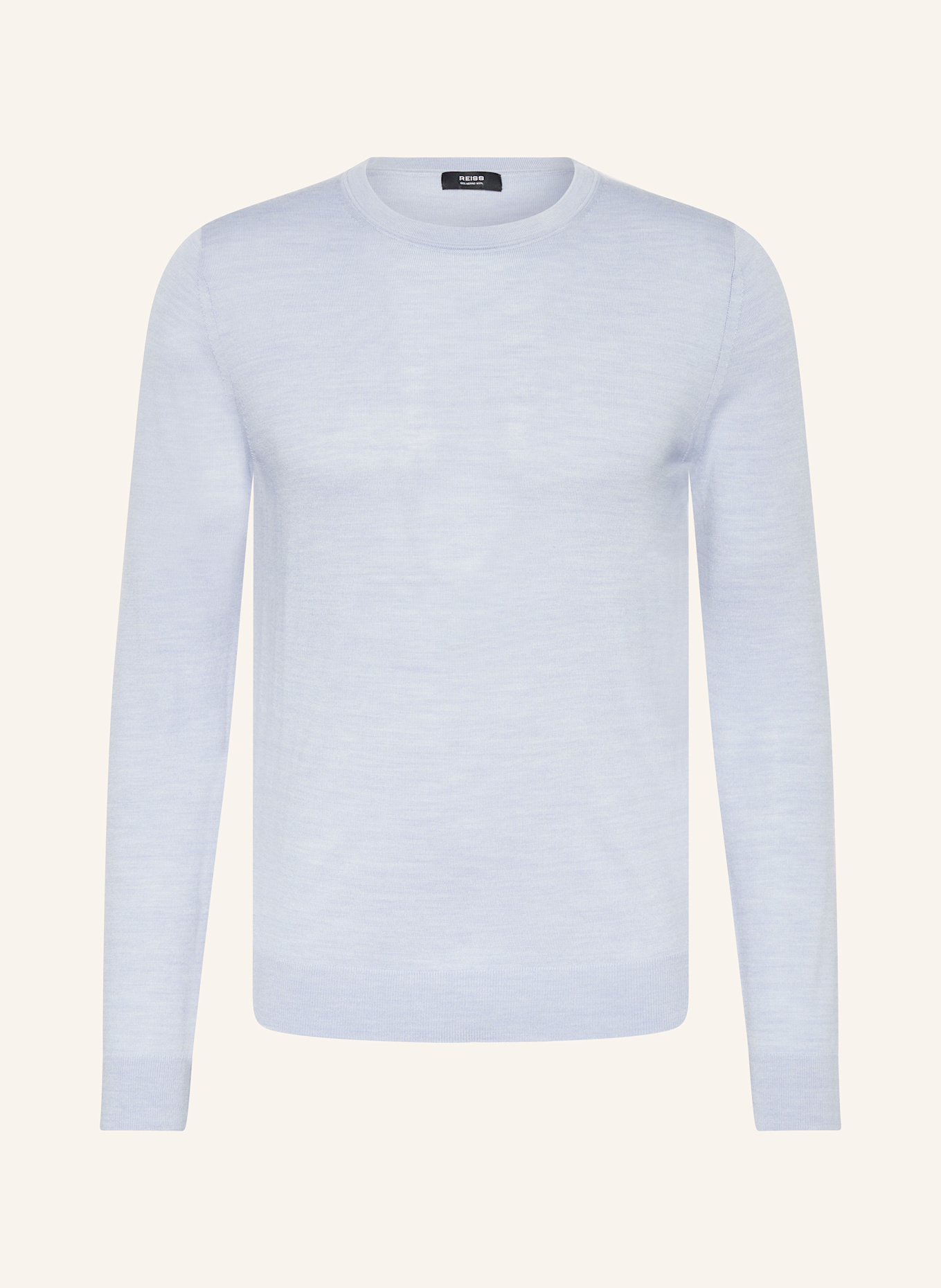 REISS Pullover WESSEX aus Merinowolle, Farbe: HELLBLAU (Bild 1)