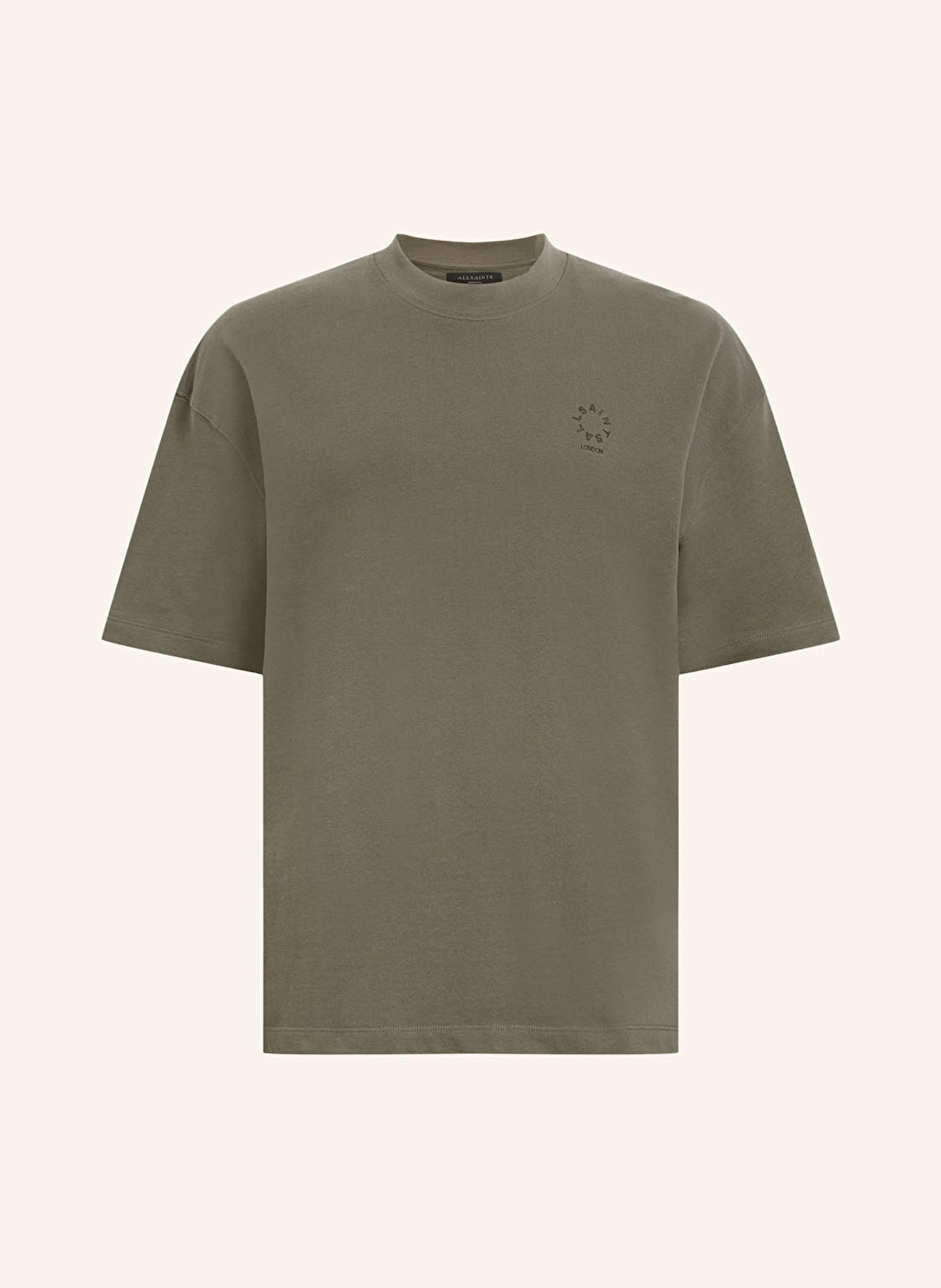 ALLSAINTS T-shirt HAVEN, Color: KHAKI (Image 1)