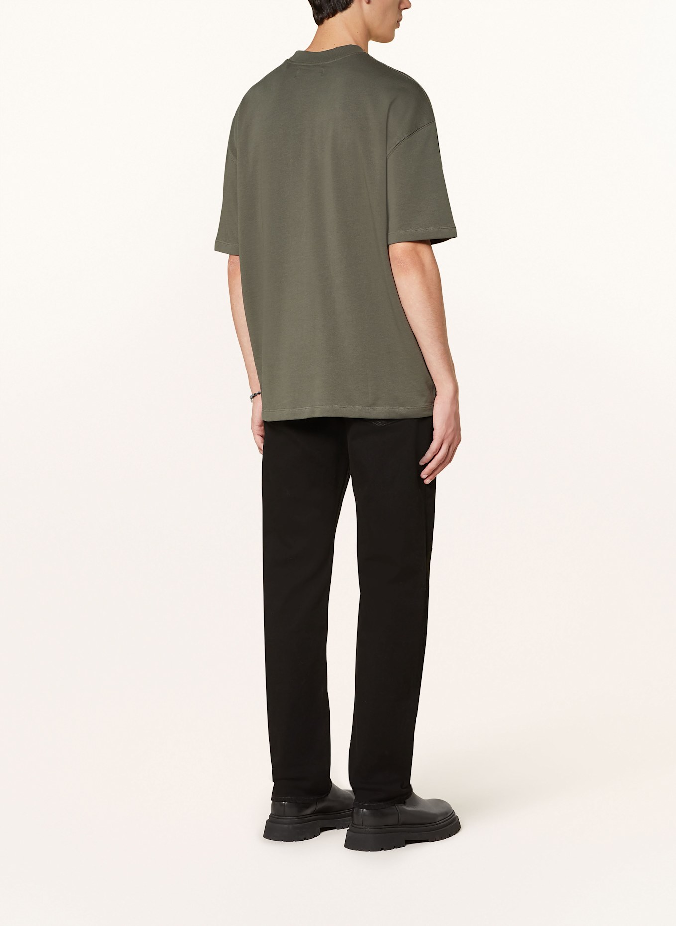 ALLSAINTS T-shirt HAVEN, Color: KHAKI (Image 3)