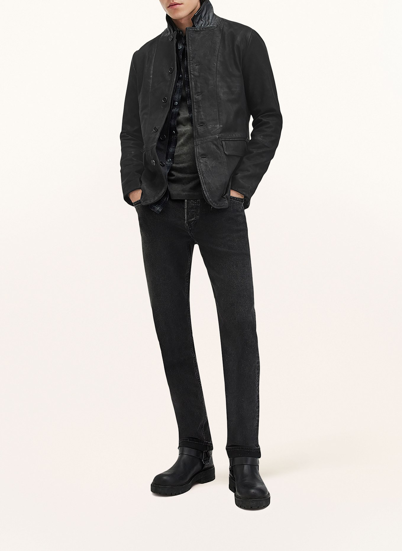 ALLSAINTS Leather jacket SURVEY