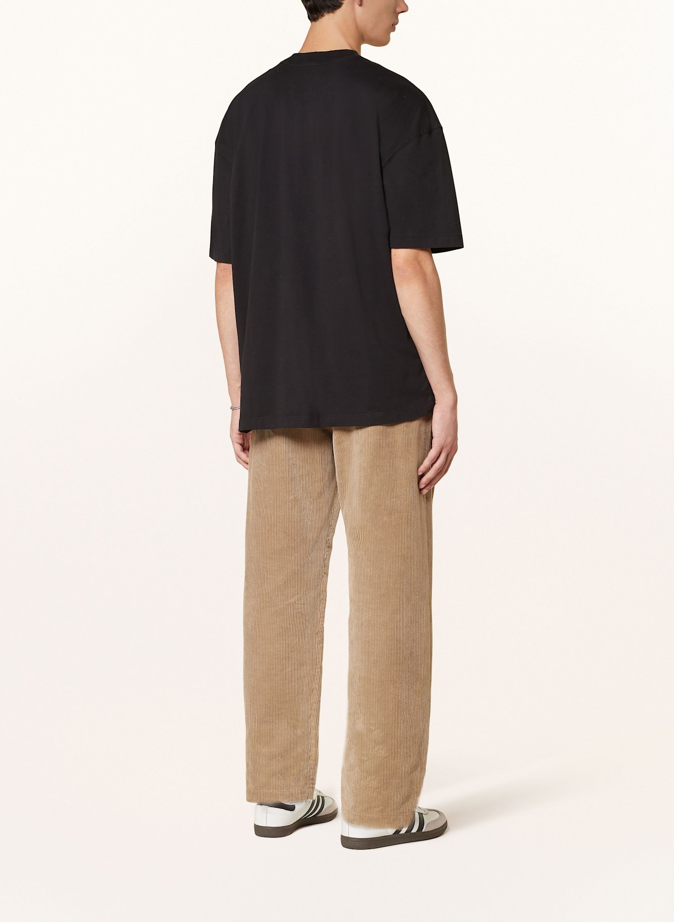 ALLSAINTS T-shirt BELOW, Color: BLACK (Image 3)