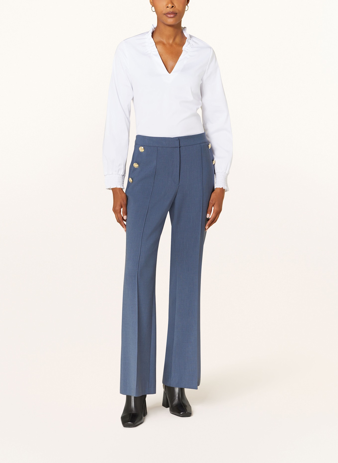 s.Oliver BLACK LABEL Blusenshirt: WEISS