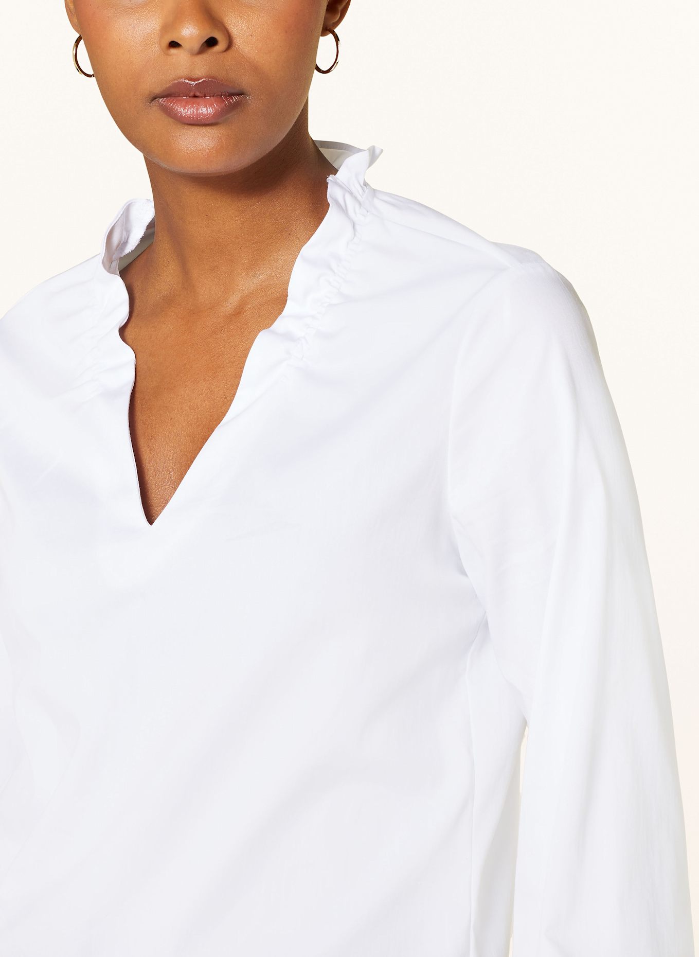 s.Oliver BLACK LABEL Blusenshirt: WEISS