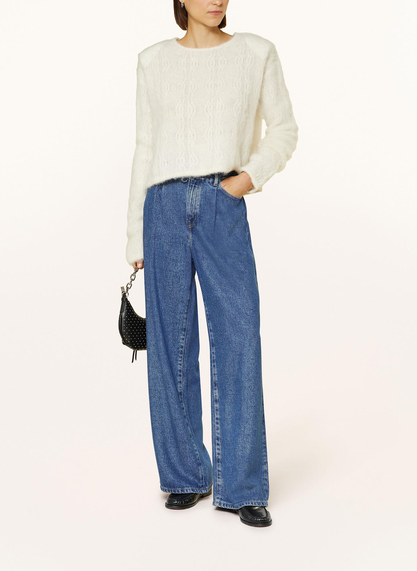 by Aylin Koenig Alpaka-Pullover ISABELLE mit Cut-out: ECRU