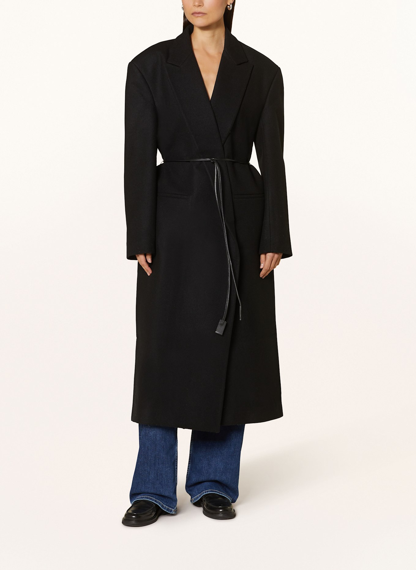 by Aylin Koenig Coat ELISABETH: BLACK