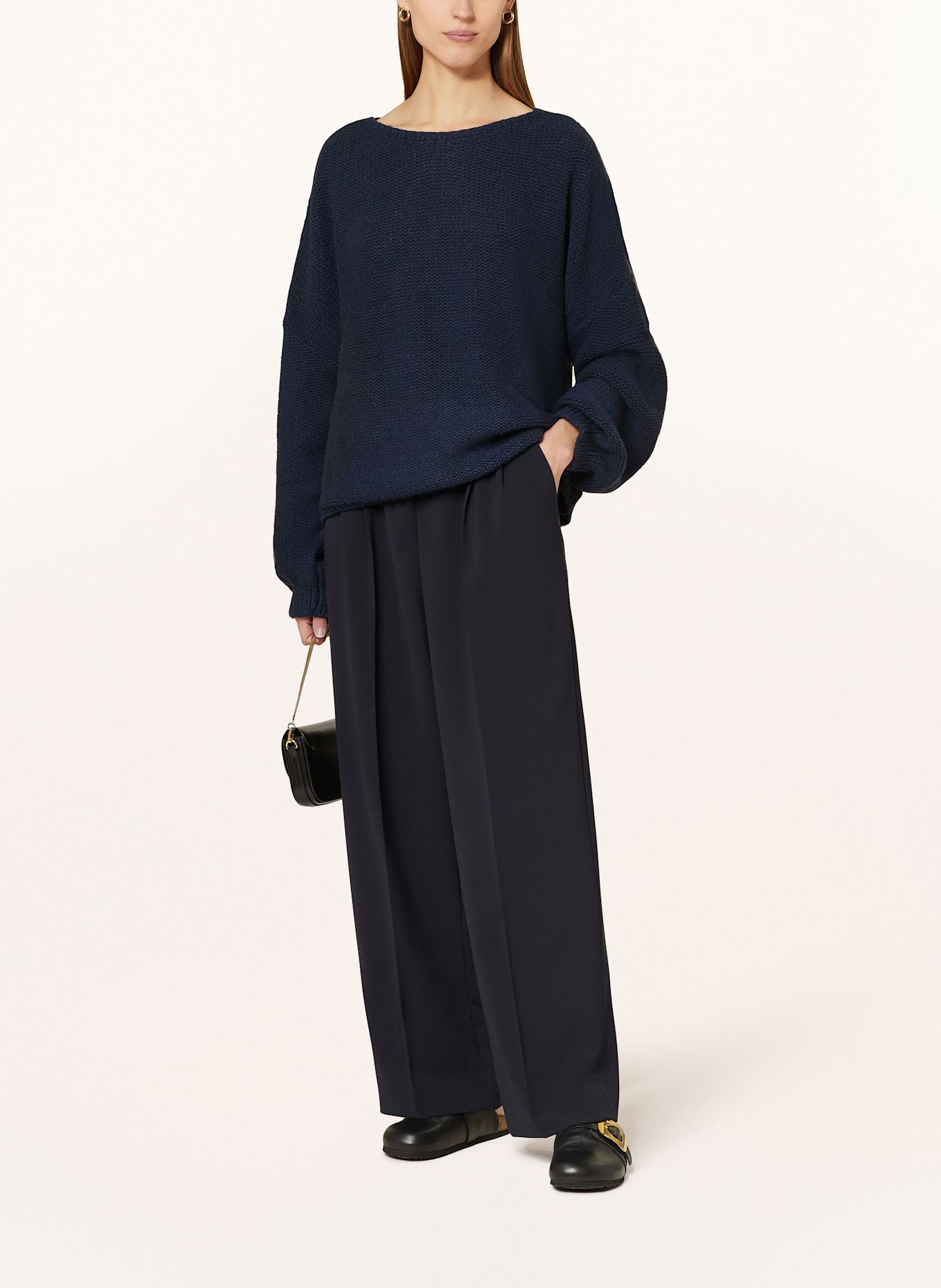 by Aylin Koenig Pull oversize KIKI: BLEU FONCÉ