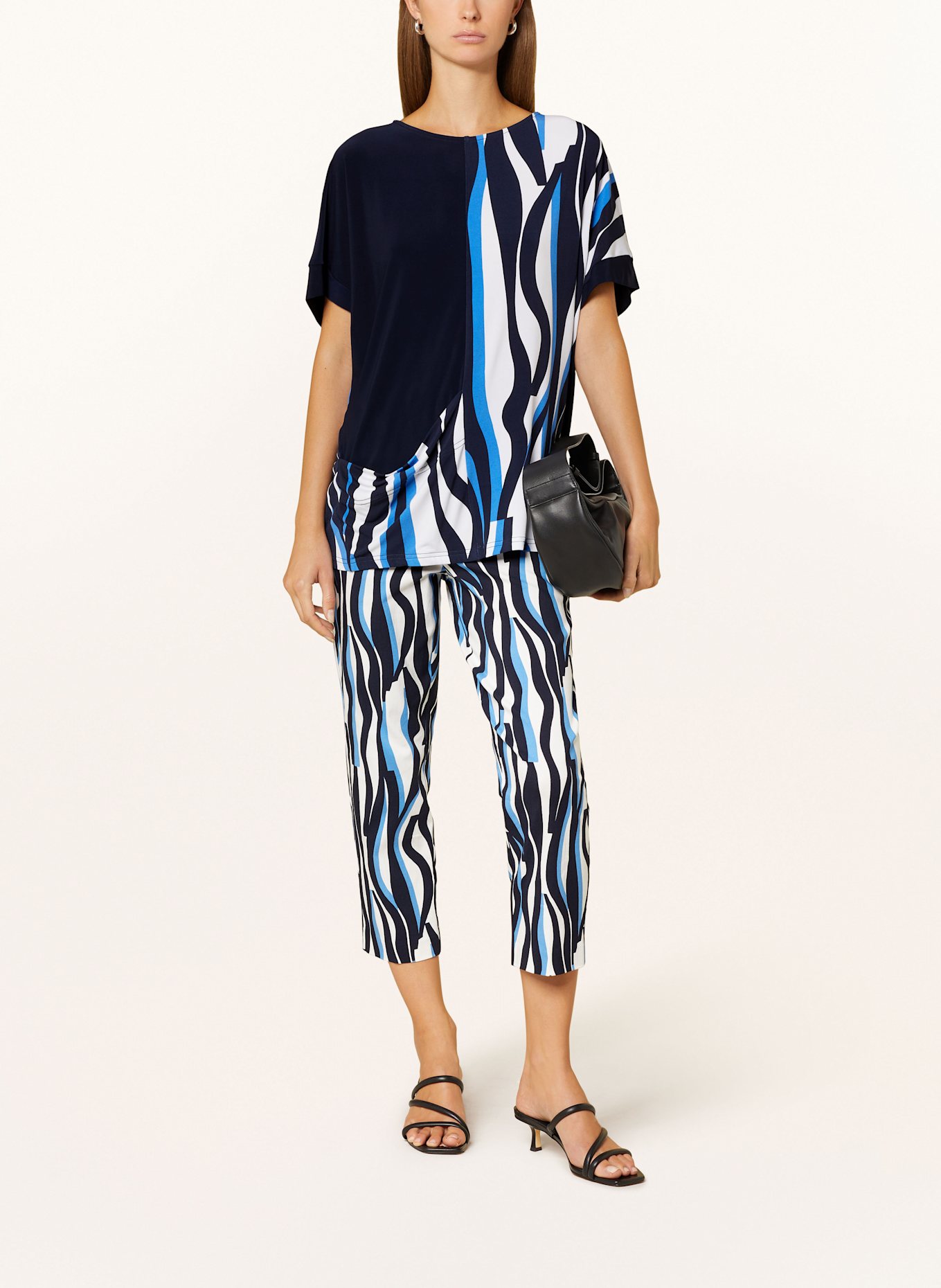 Joseph Ribkoff Blusenshirt: DUNKELBLAU / BLAU / WEISS