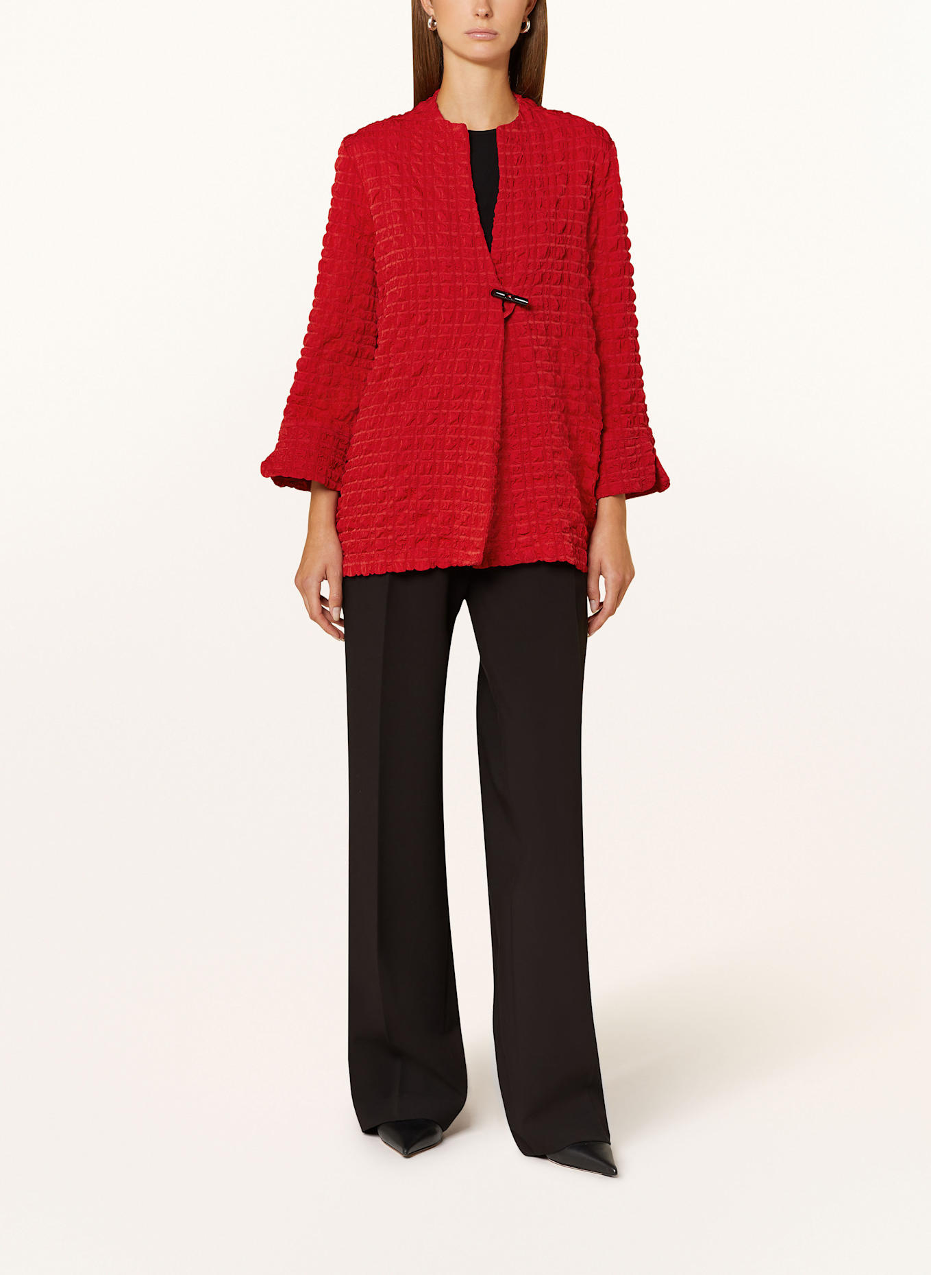 Joseph Ribkoff Jacke mit 3/4-Arm: ROT