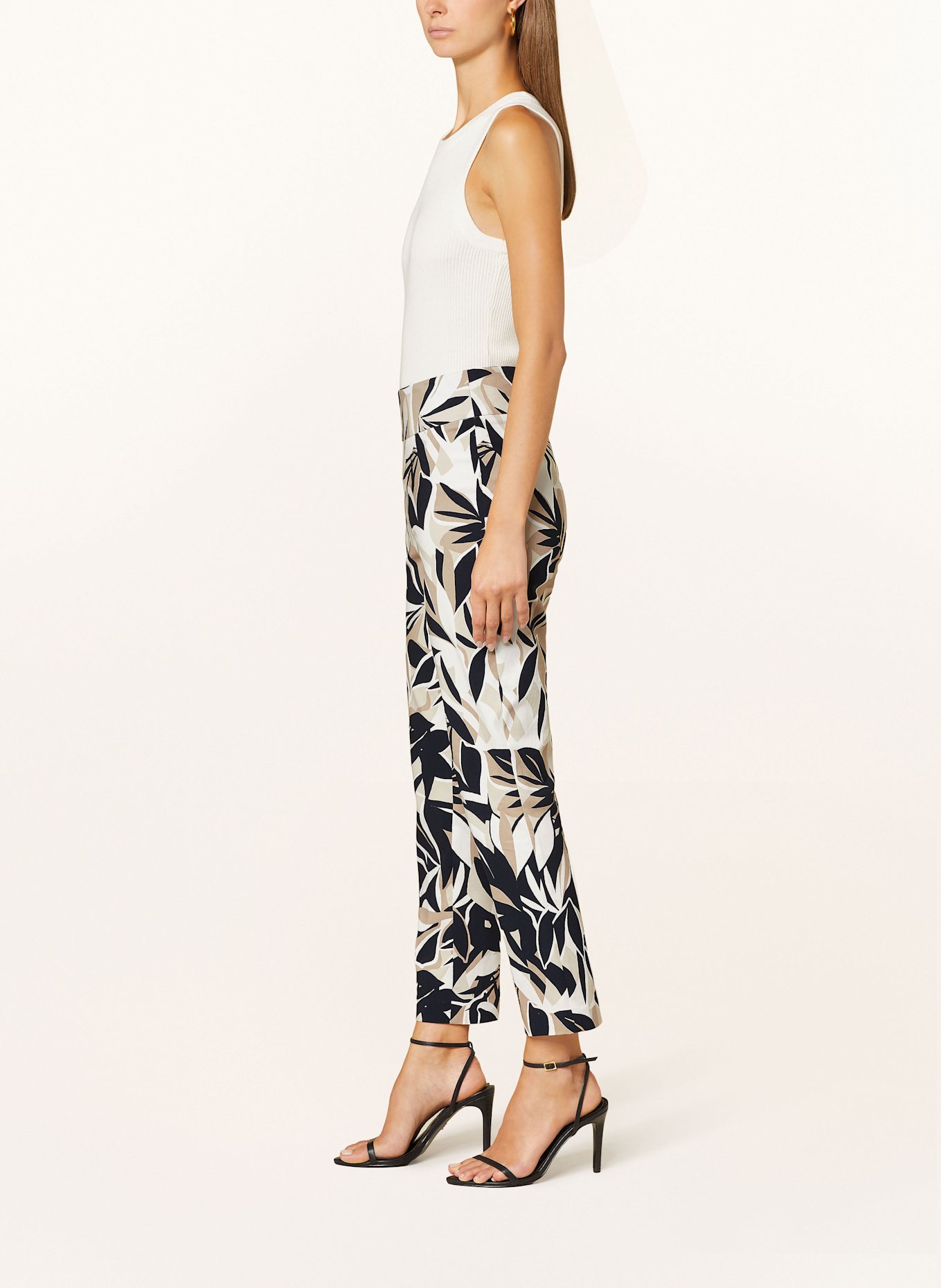 Joseph Ribkoff Hose: WEISS / BEIGE / DUNKELBLAU