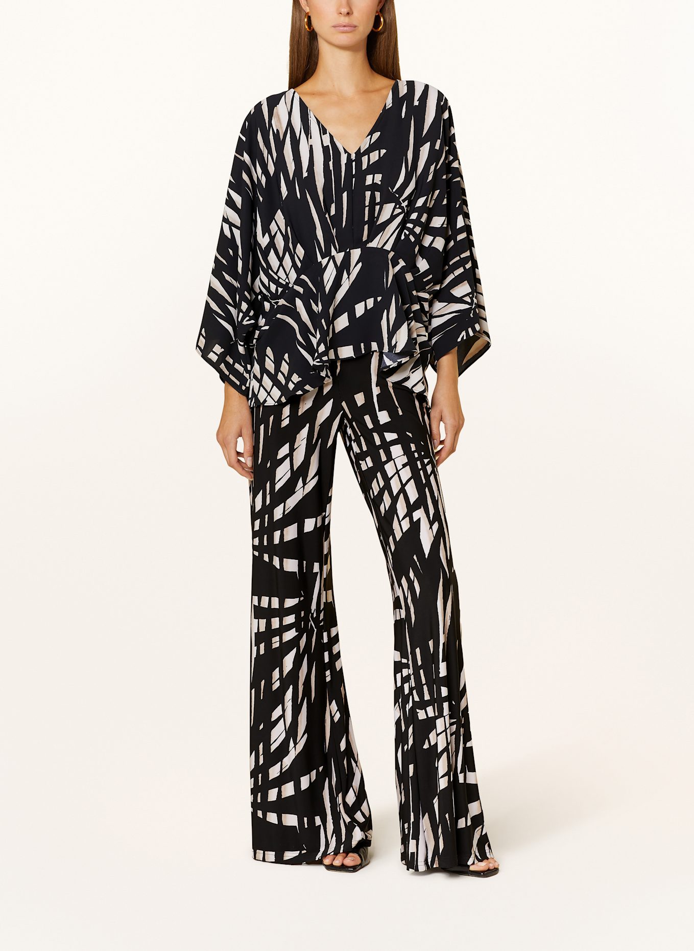 Joseph Ribkoff Hose: SCHWARZ / BEIGE