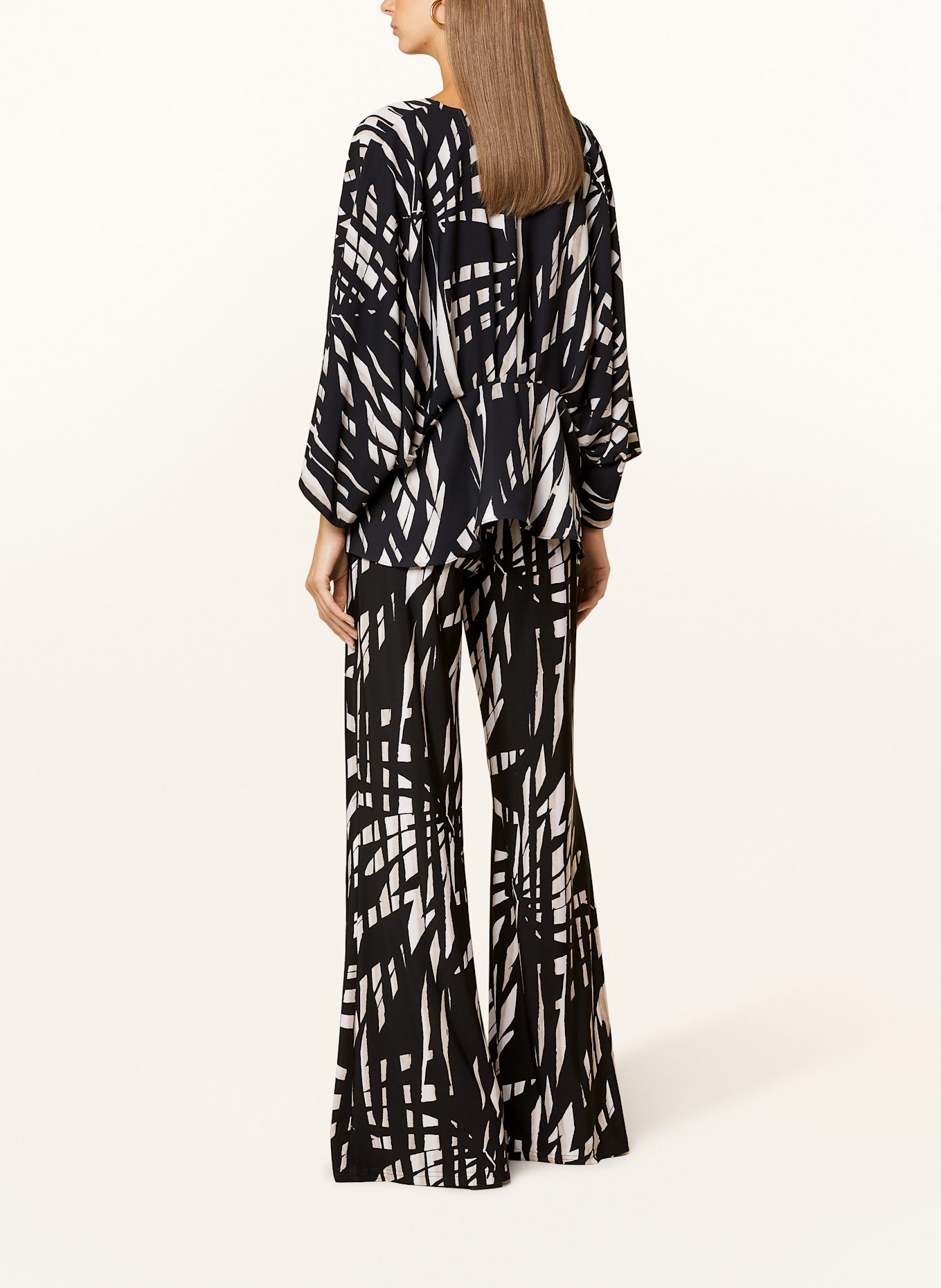 Joseph Ribkoff Hose: SCHWARZ / BEIGE