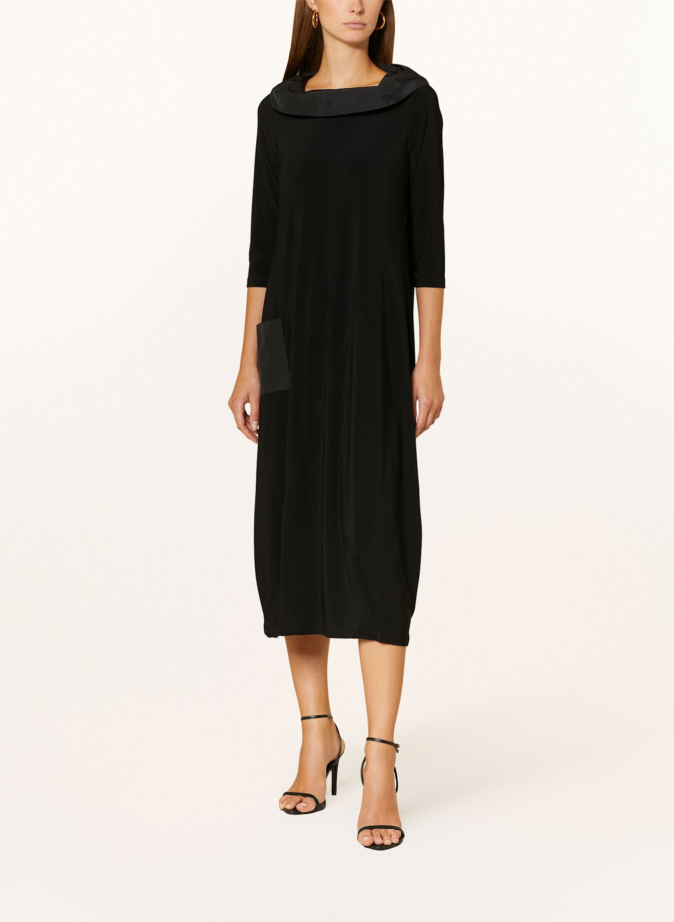 Joseph Ribkoff Kleid mit 3/4-Arm: SCHWARZ