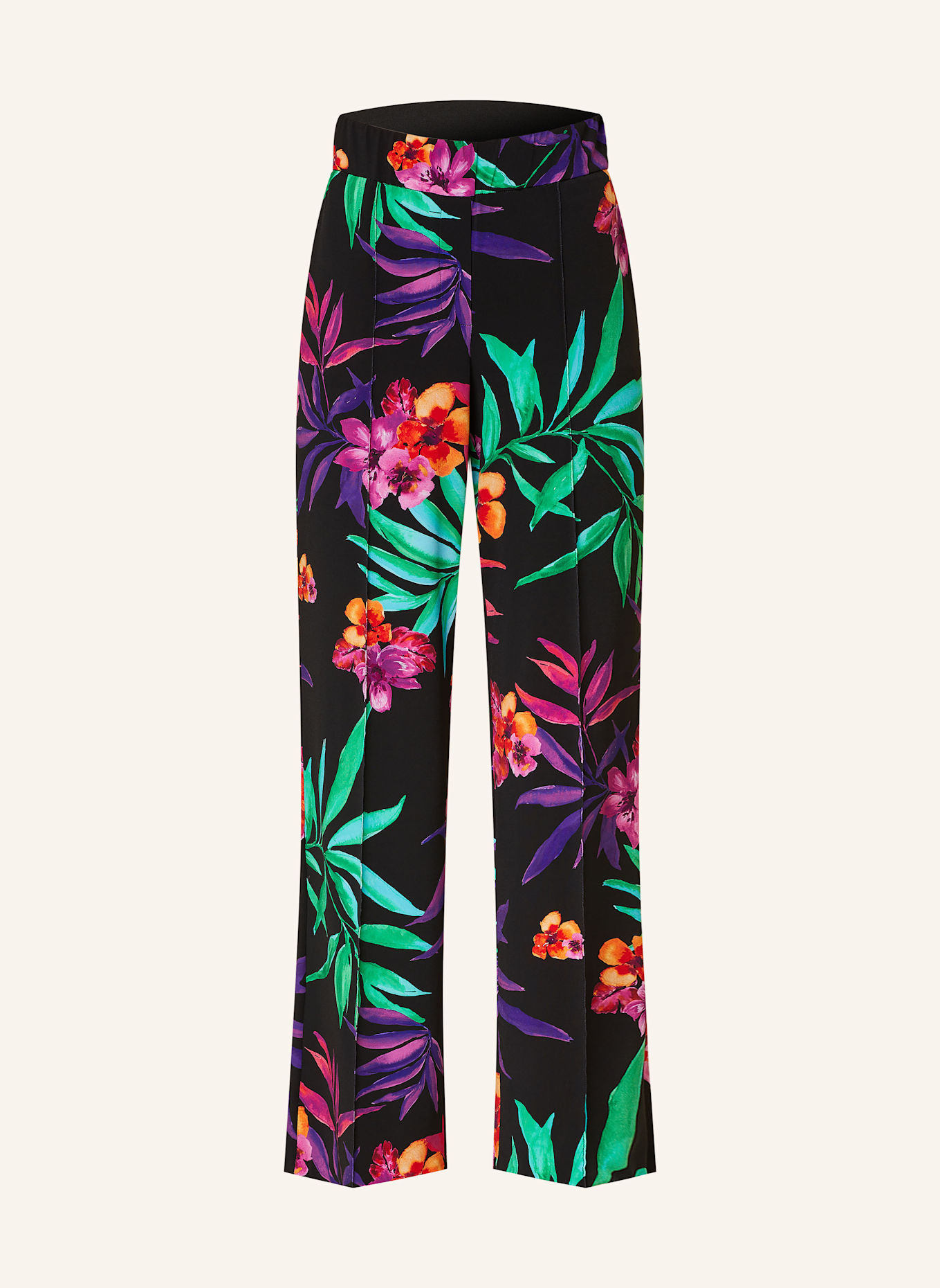 Joseph Ribkoff Hose: SCHWARZ / PINK / GRÜN