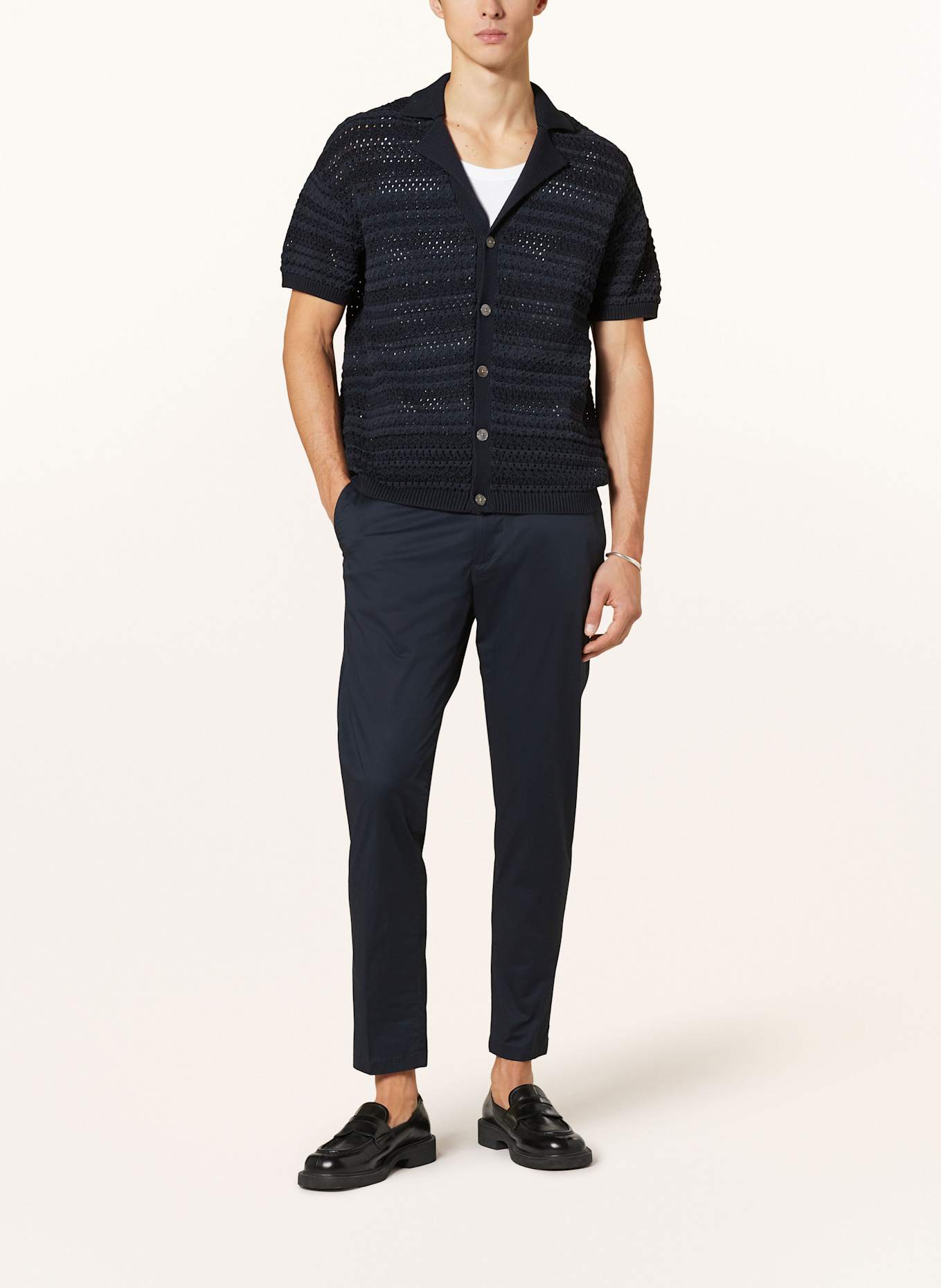 DRYKORN Chino AJEND Extra Slim Fit: DUNKELBLAU