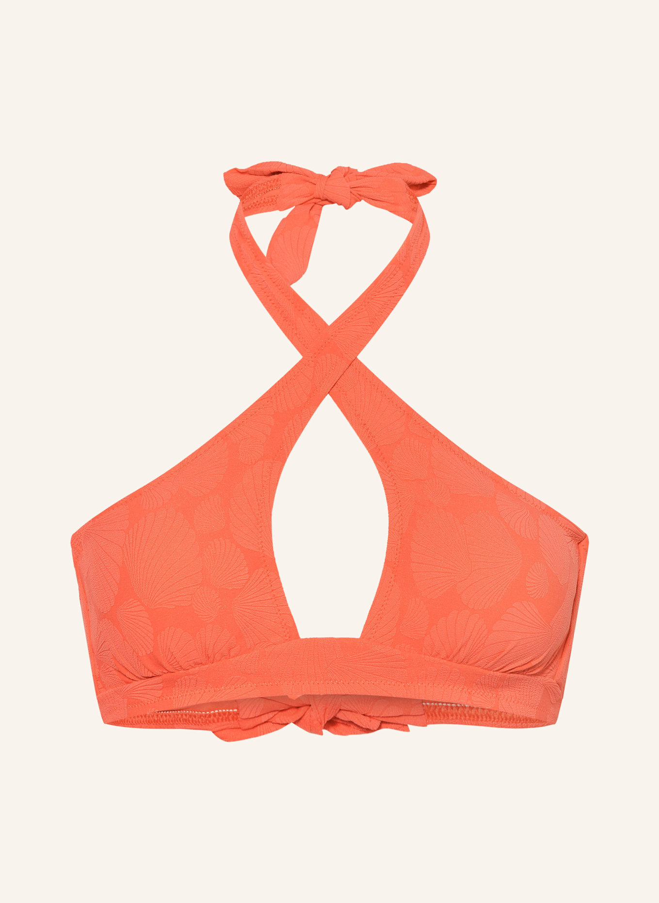 watercult Neckholder-Bikini-Top COASTAL DAYDREAM: HELLROT