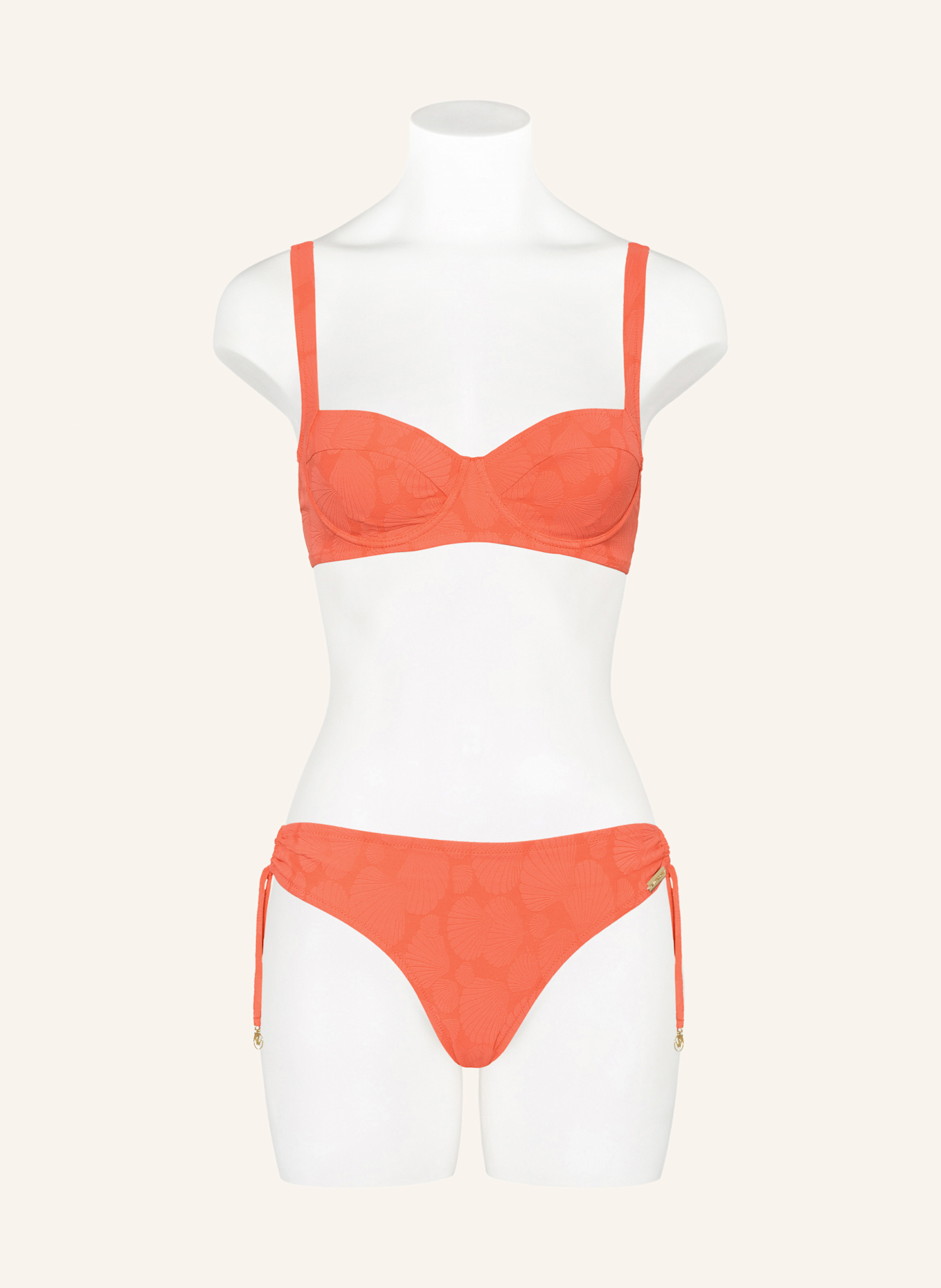 watercult Bügel-Bikini-Top COASTAL DAYDREAM: HELLROT