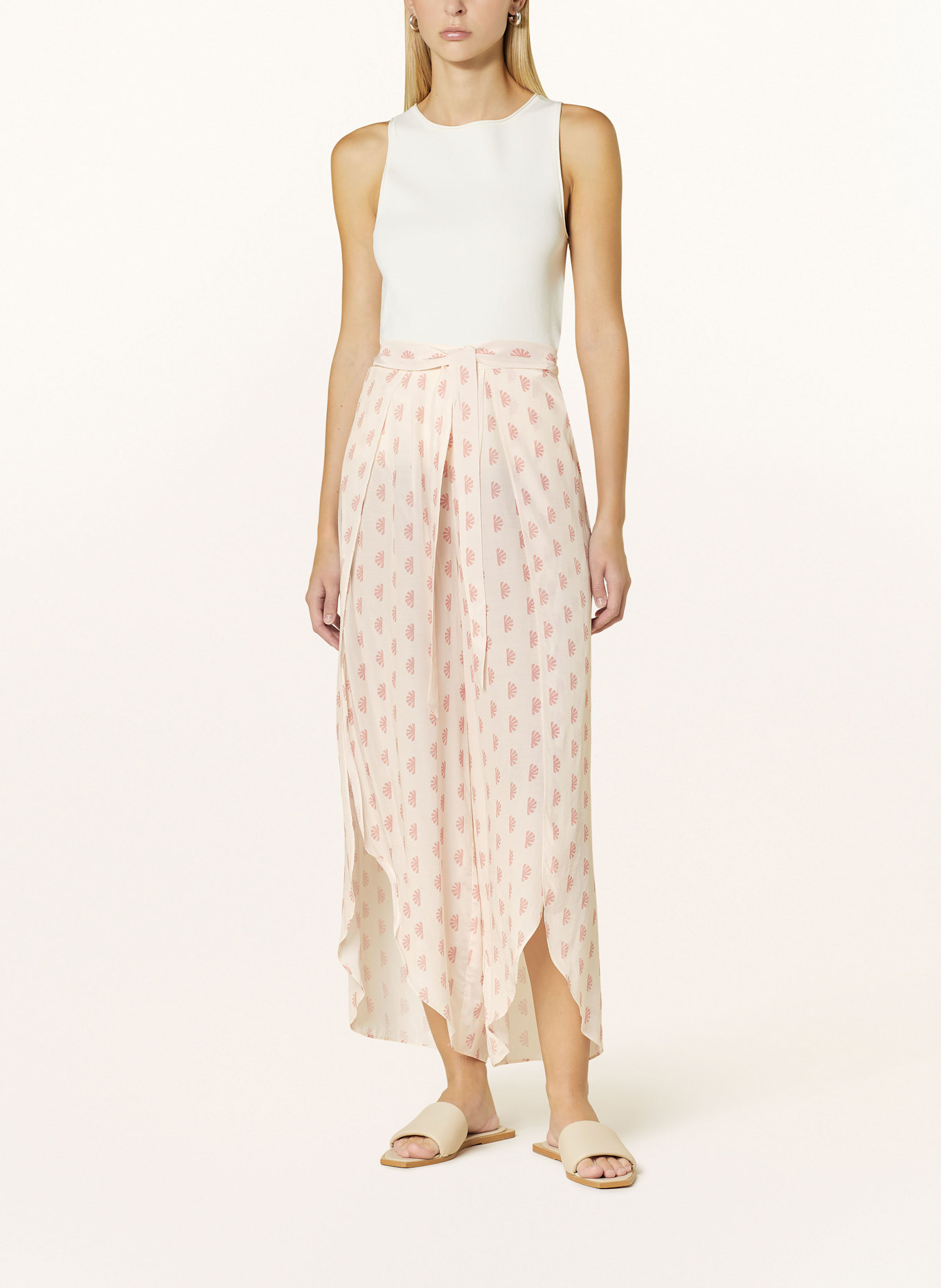 watercult SWIM SPARKLE wide leg trousers, Color: LIGHT PINK/ DUSKY PINK (Image 2)